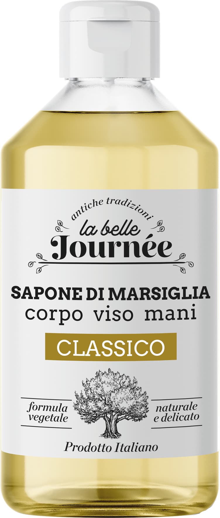 Bagnoschiuma marsiglia vegetale classico 500ml – immagine 2
