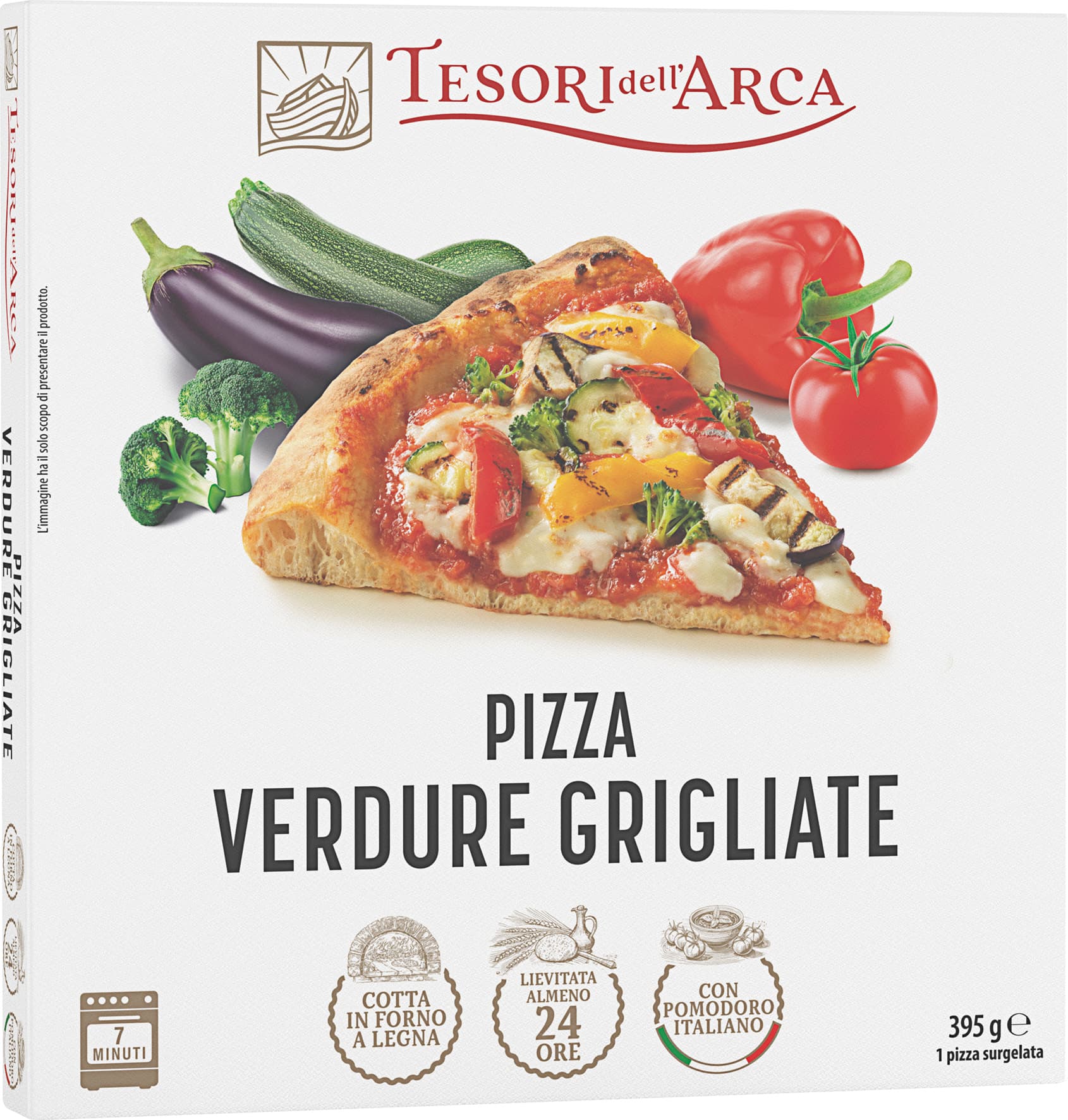 Tesori dell'arca pizza verdure grigliate – immagine 2