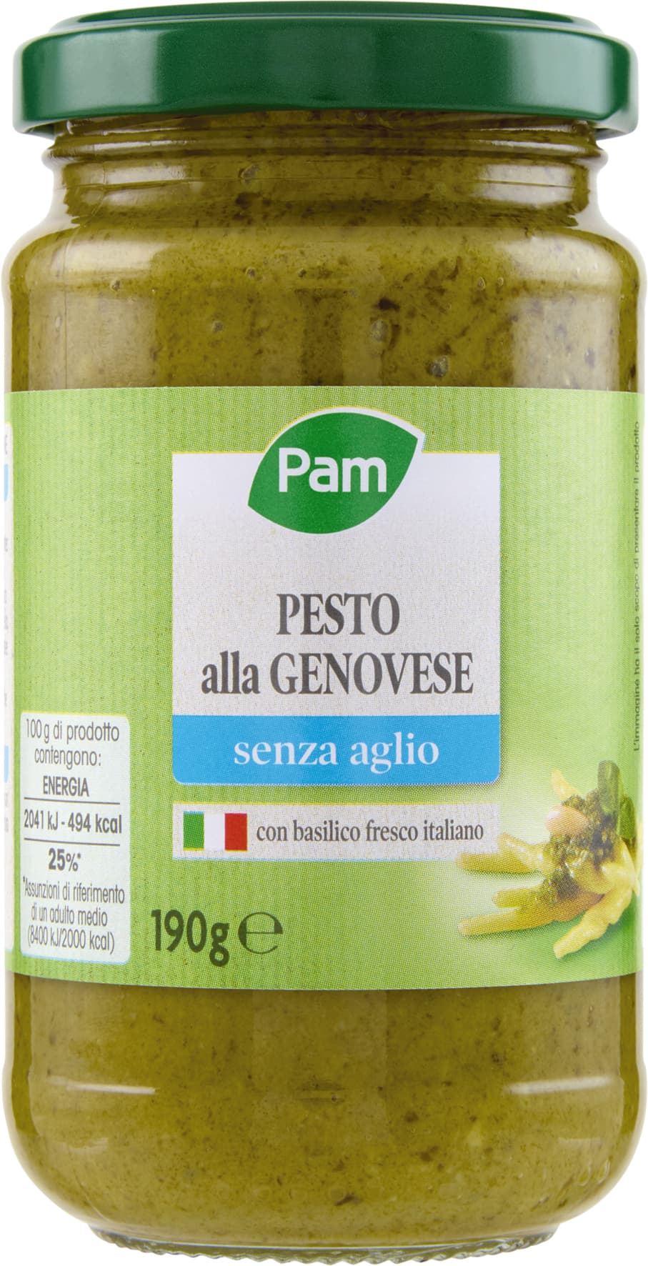 PAM Qualità per te Pesto alla Genovese senz'aglio 190 g – immagine 2