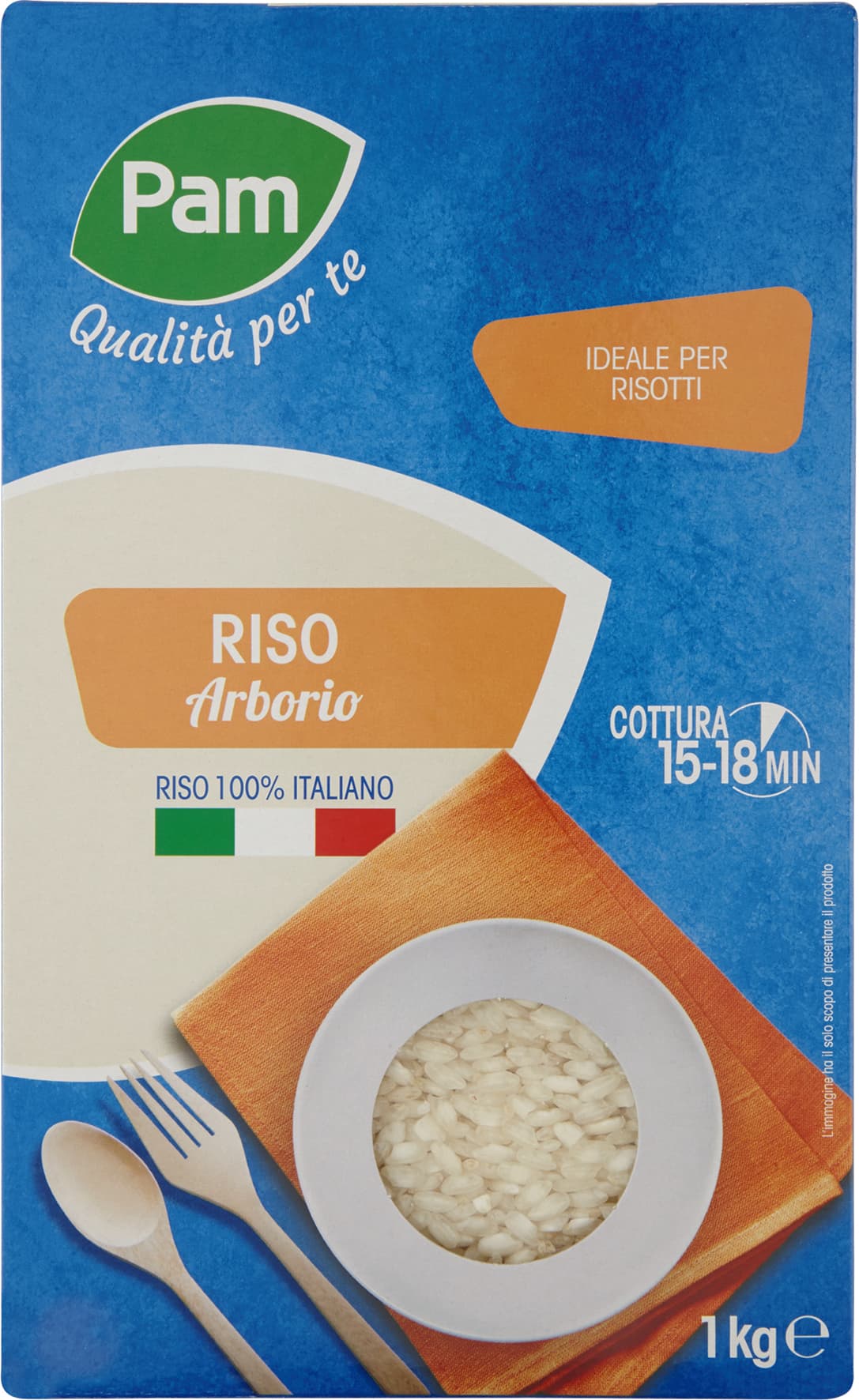 PAM Qualità per te Riso Arborio 1 kg – immagine 2