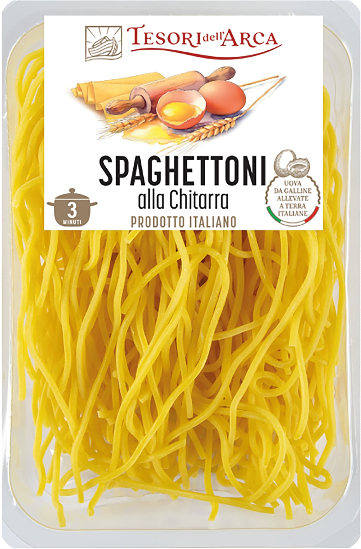 TESORI DELL'ARCA Spaghettoni alla Chitarra 250 g – immagine 2