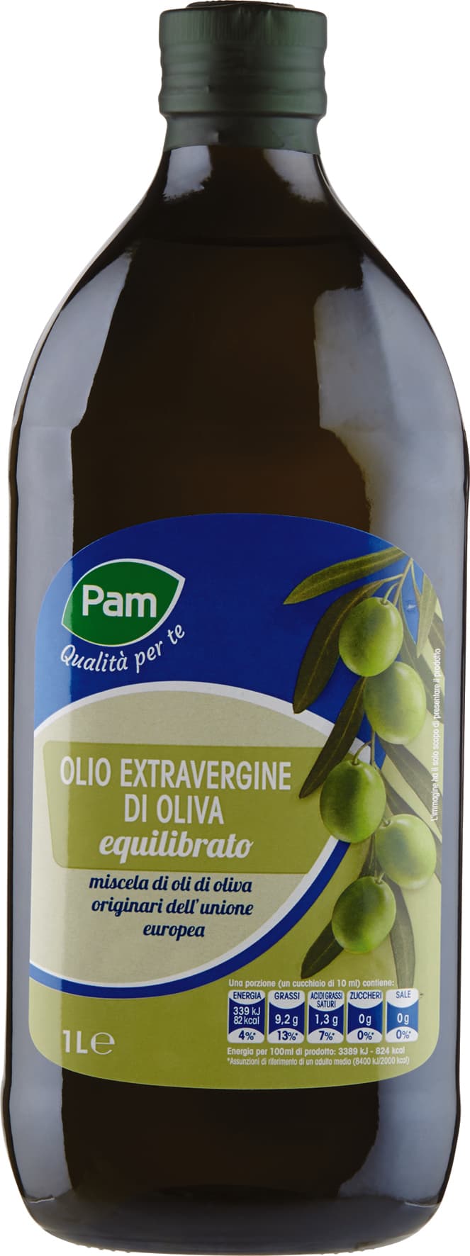 PAM Qualità per te Olio Extravergine di Oliva equilibrato 1 L – immagine 2