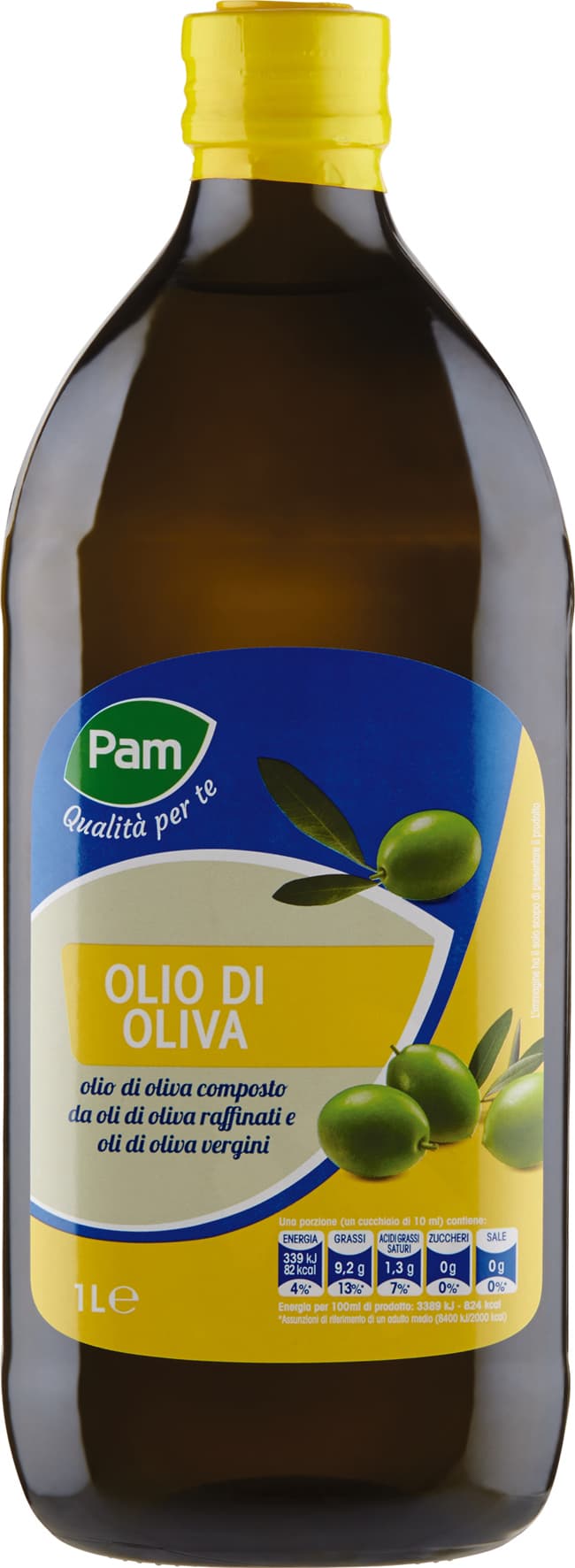 PAM Qualità per te Olio di Oliva 1 l – immagine 2