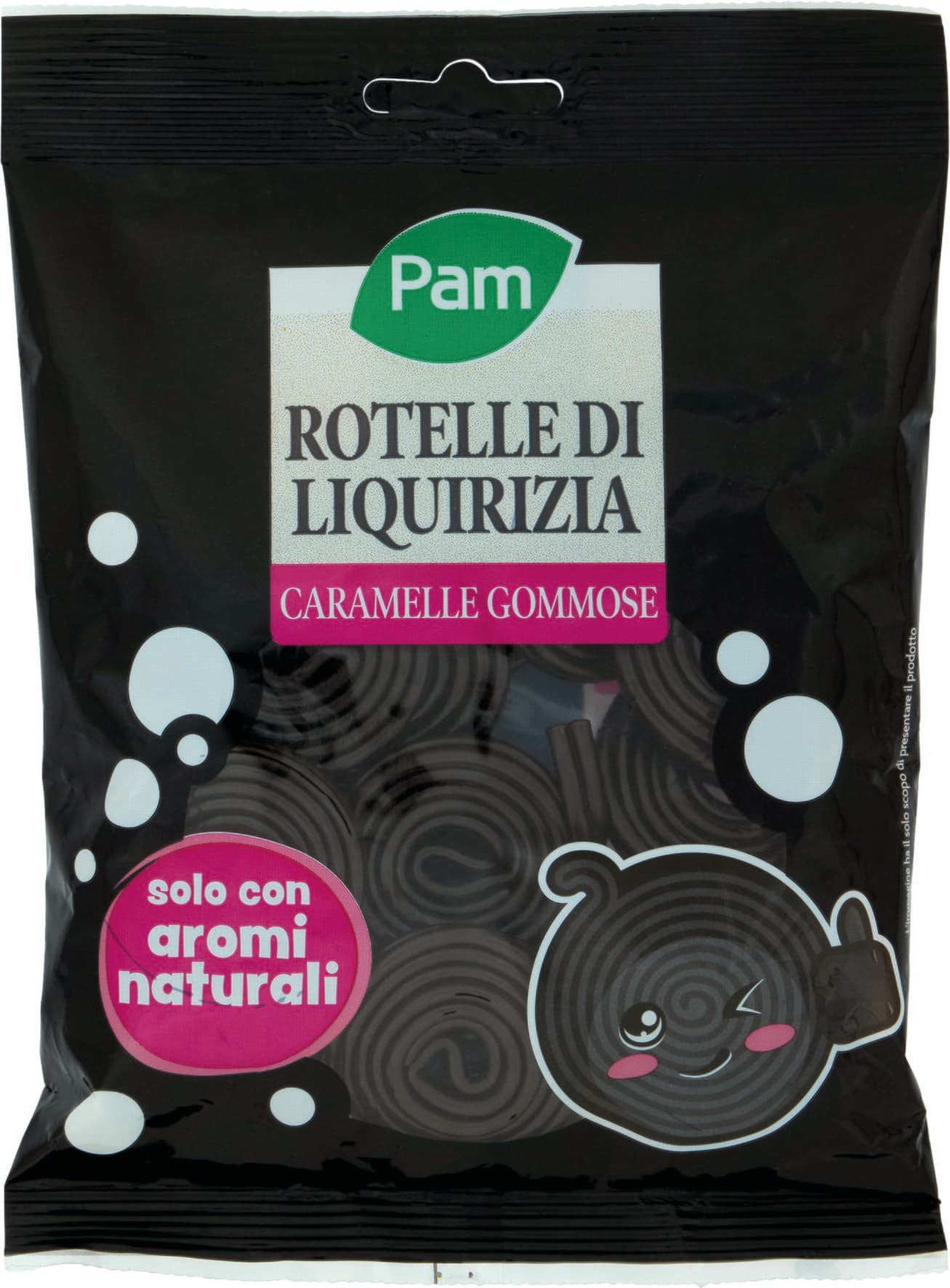 PAM Qualità per te Rotelle caramelle con estratto di liquirizia 175 g – immagine 2