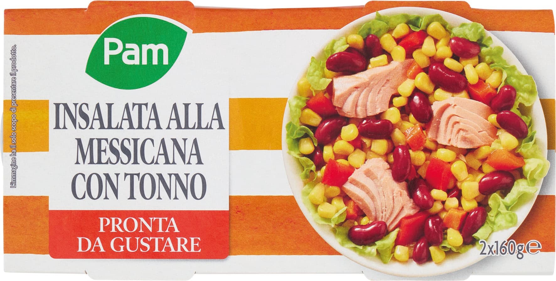 PAM Insalata alla Messicana con Tonno 2 x 160 g – immagine 2