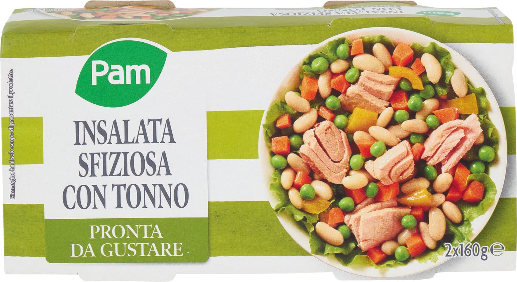 PAM Insalata Sfiziosa con Tonno 2 x 160 g – immagine 2