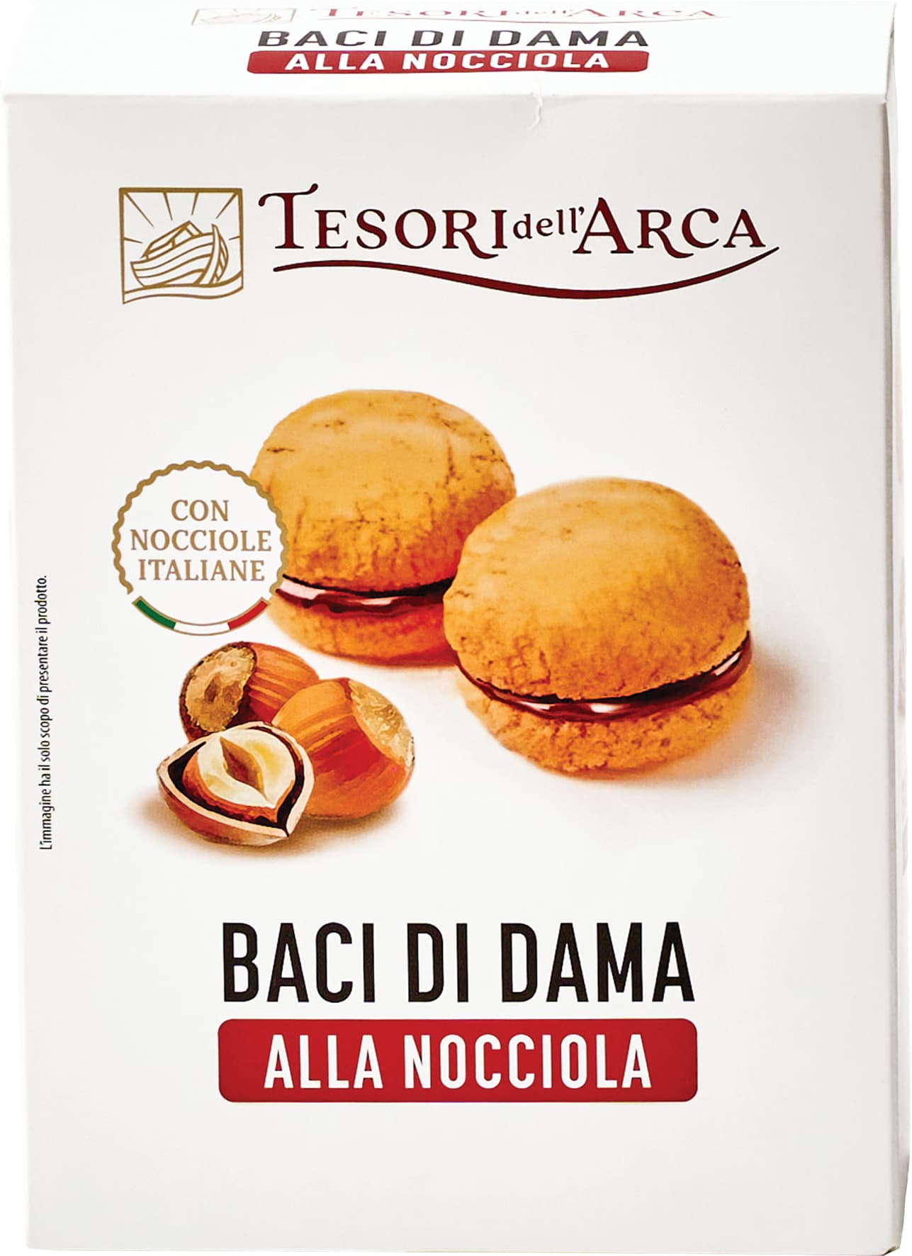 Tesori dell'arca baci di dama alla nocciola 150 g – immagine 2