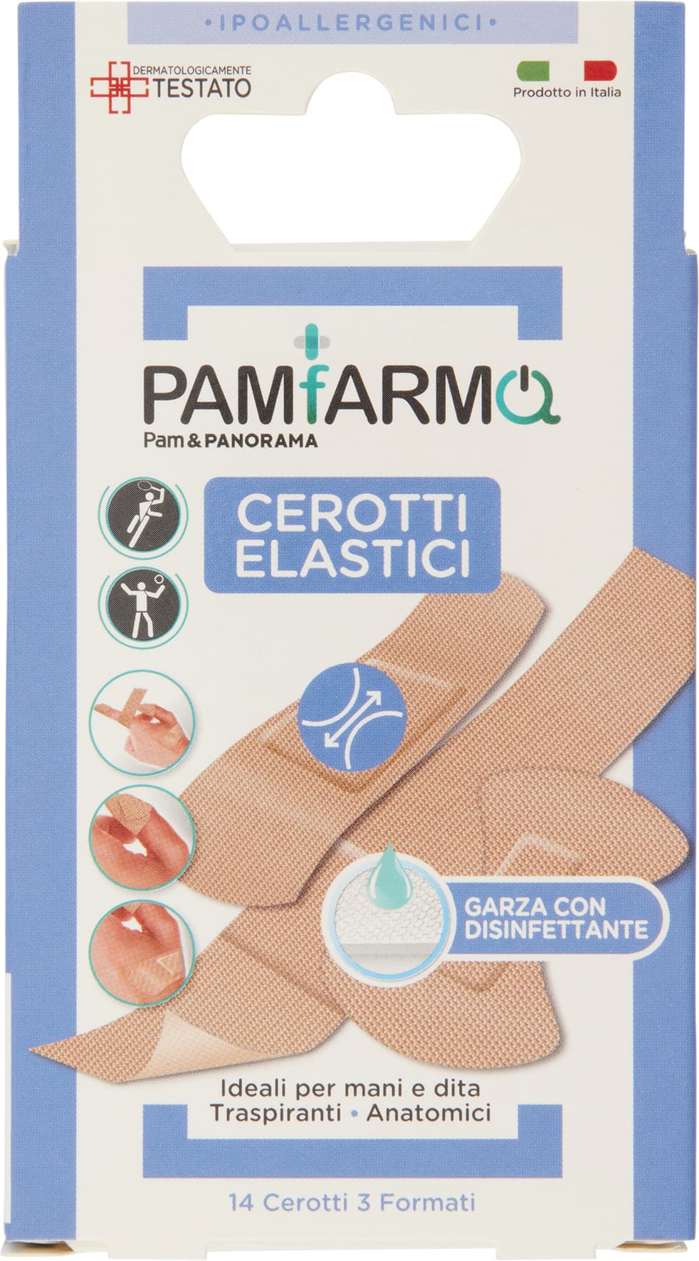 PAM PANORAMA Cerotti Elastici 3 Formati 14 pz – immagine 2
