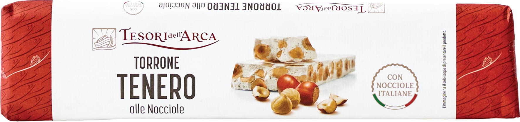 TESORI DELL'ARCA Torrone Tenero alle Nocciole 150 g – immagine 2