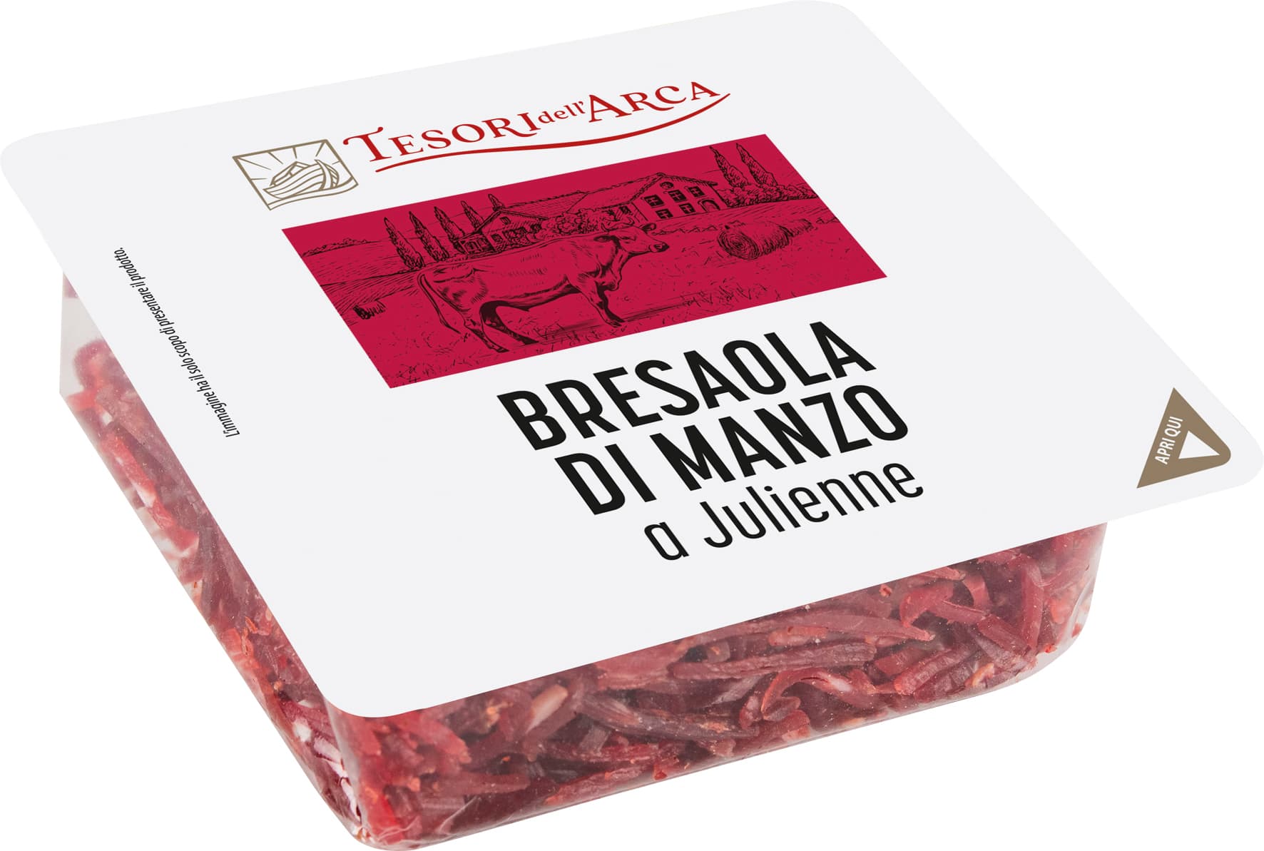Bresaola di manzo a julienne Tesori dell’Arca 80 g – immagine 2