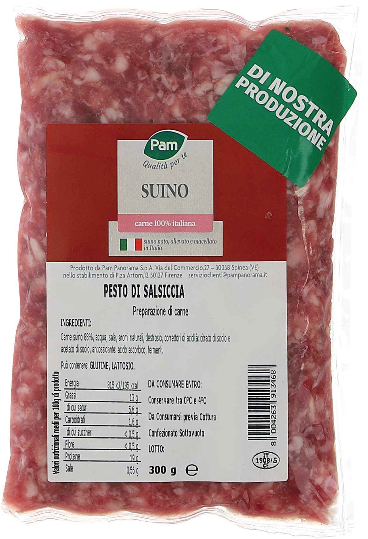 Pesto di salsiccia PAM 300 g – immagine 2