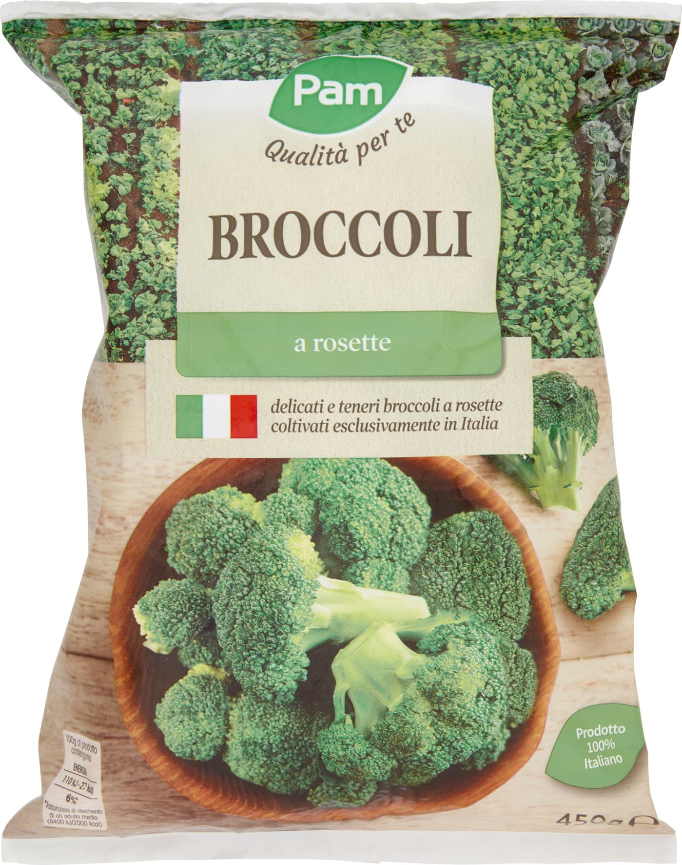 PAM PANORAMA Broccoli surgelati 450 g – immagine 2