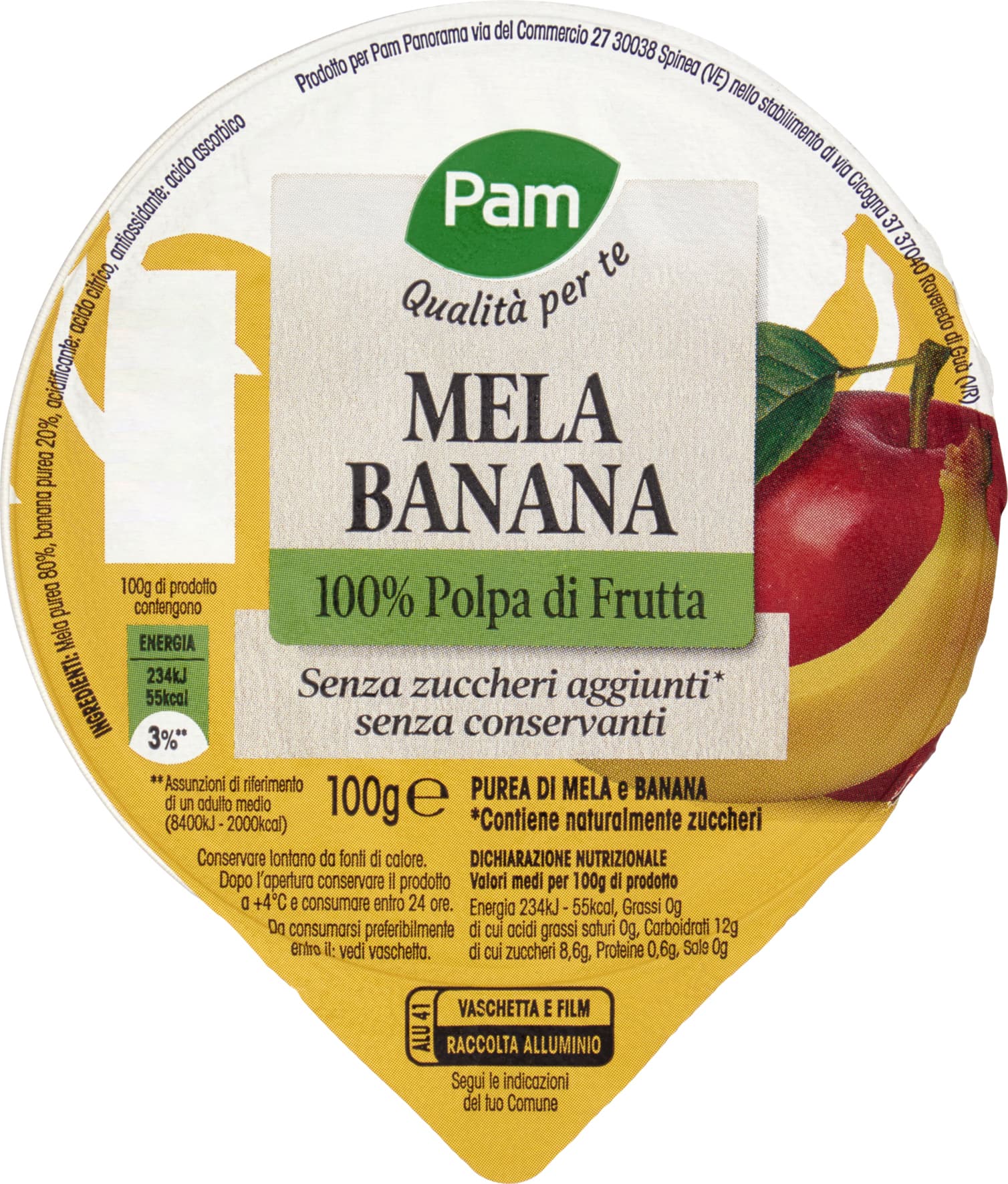 PAM Qualità per te Mela Banana 100 g – immagine 2