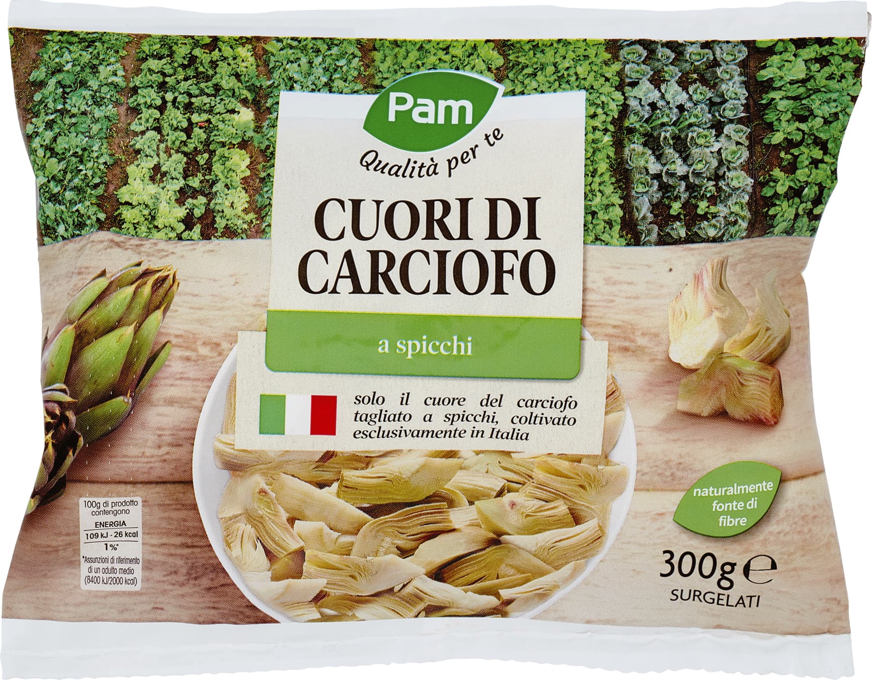 PAM PANORAMA Carciofi a Spicchi surgelati 300 g – immagine 2