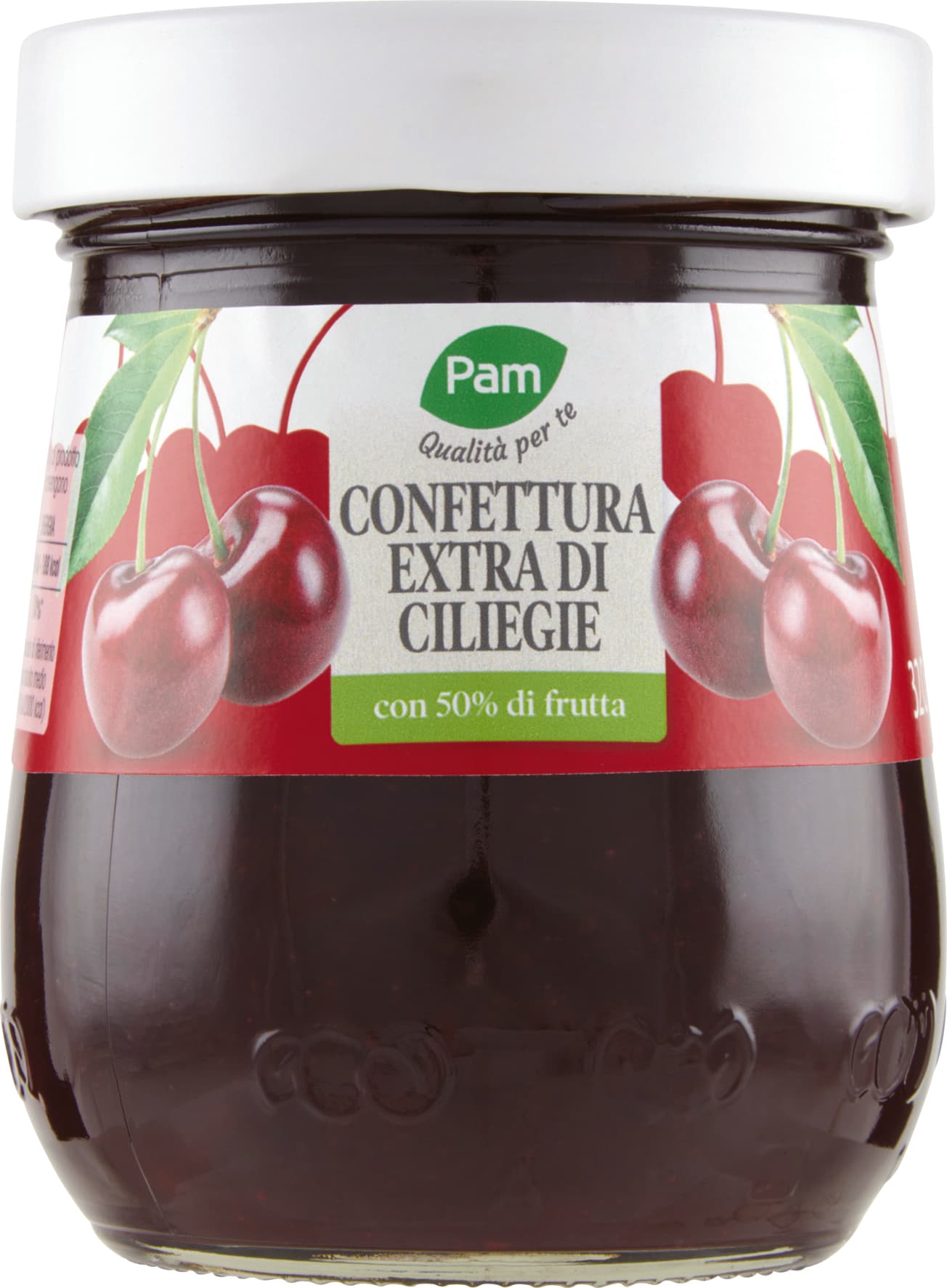PAM Qualità per te Confettura Extra di ciliegie 320 g – immagine 2