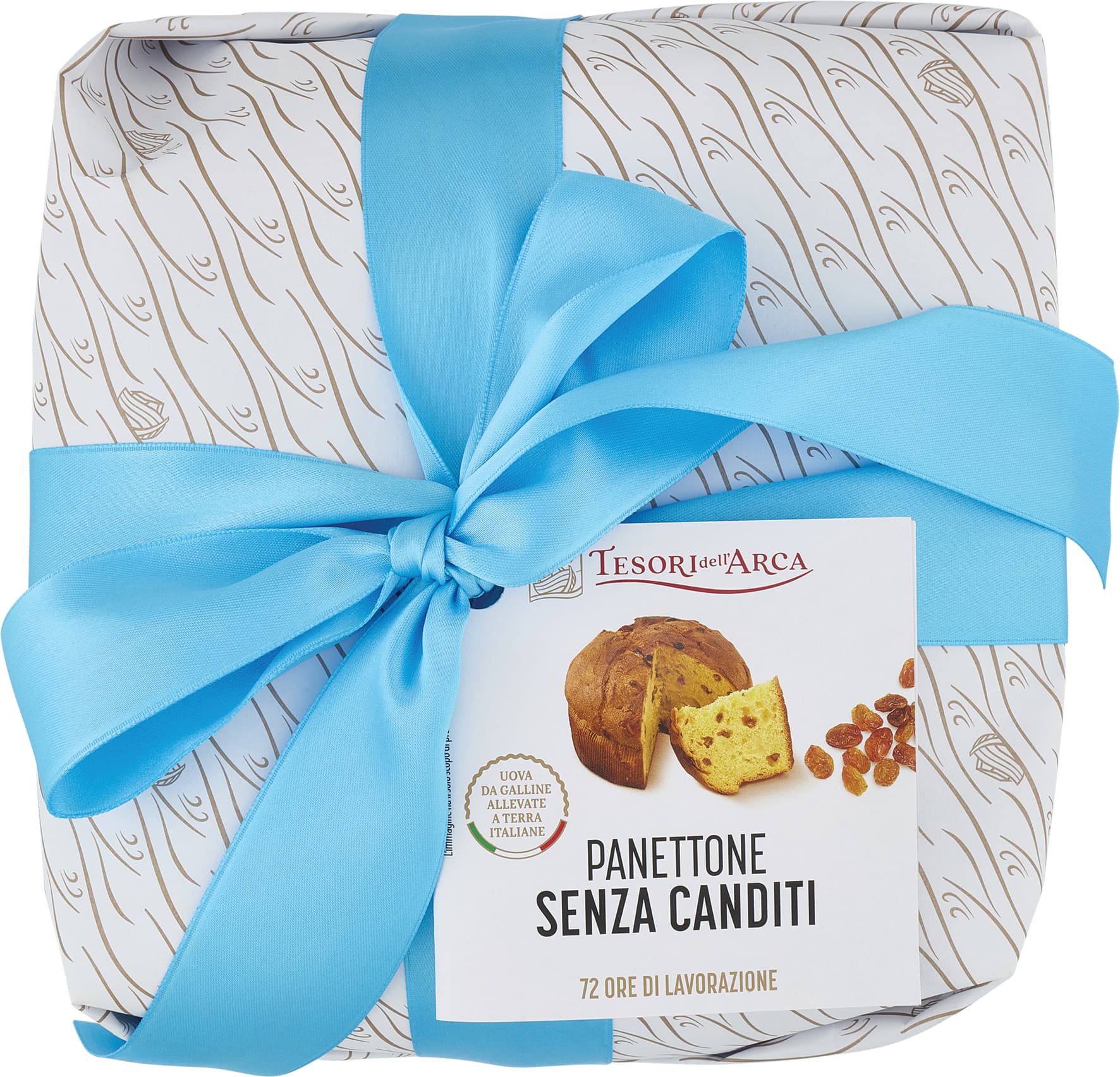 I TESORI Panettone Senza Canditi 1000 g – immagine 2