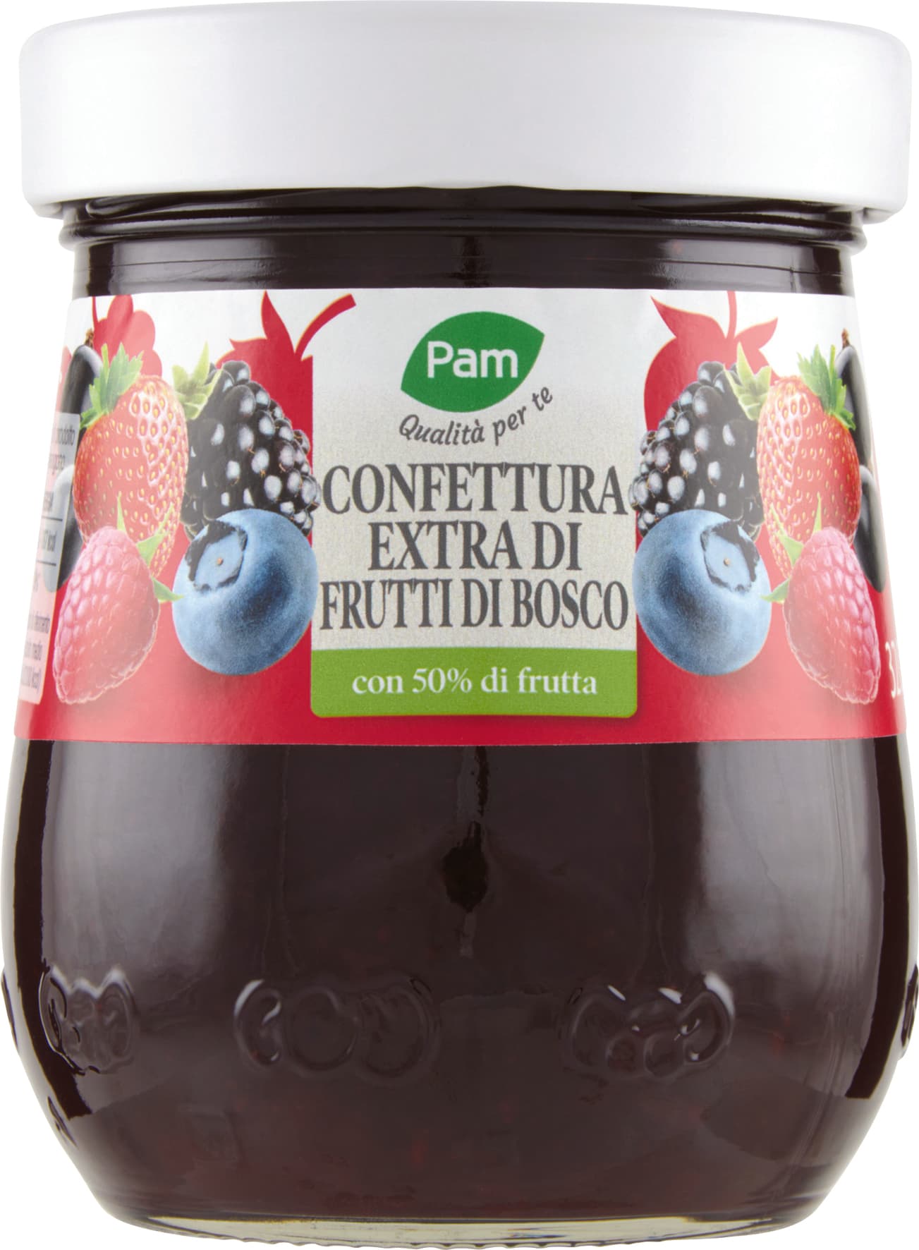 PAM Qualità per te Confettura Extra di frutti di bosco 320 g – immagine 2