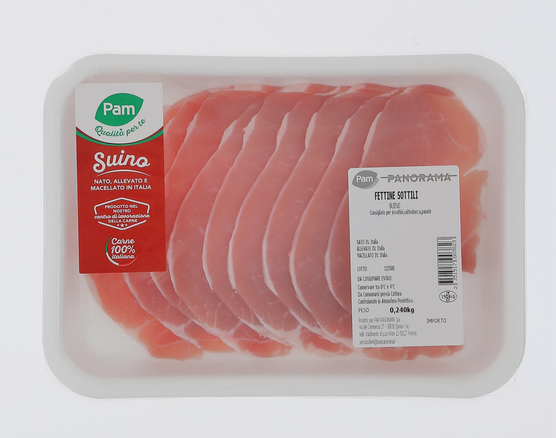 Fette sottili suino italia – immagine 2