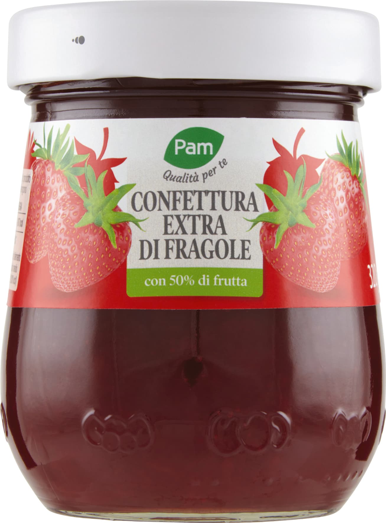 PAM Qualità per te Confettura Extra di fragole 320 g – immagine 2