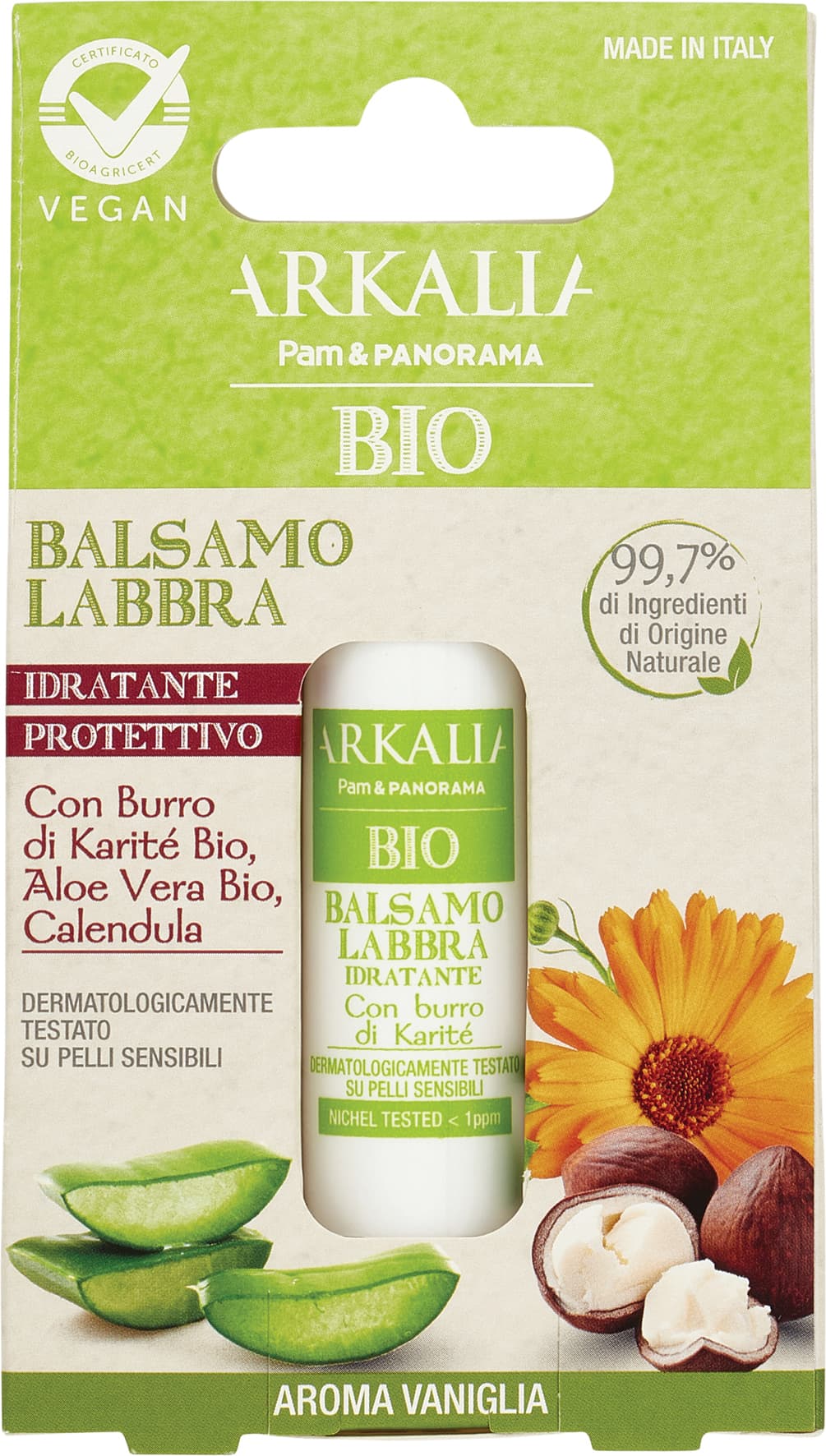 ARKALIA BIO Balsamo Labbra con burro di Karitè 4,8 g – immagine 2