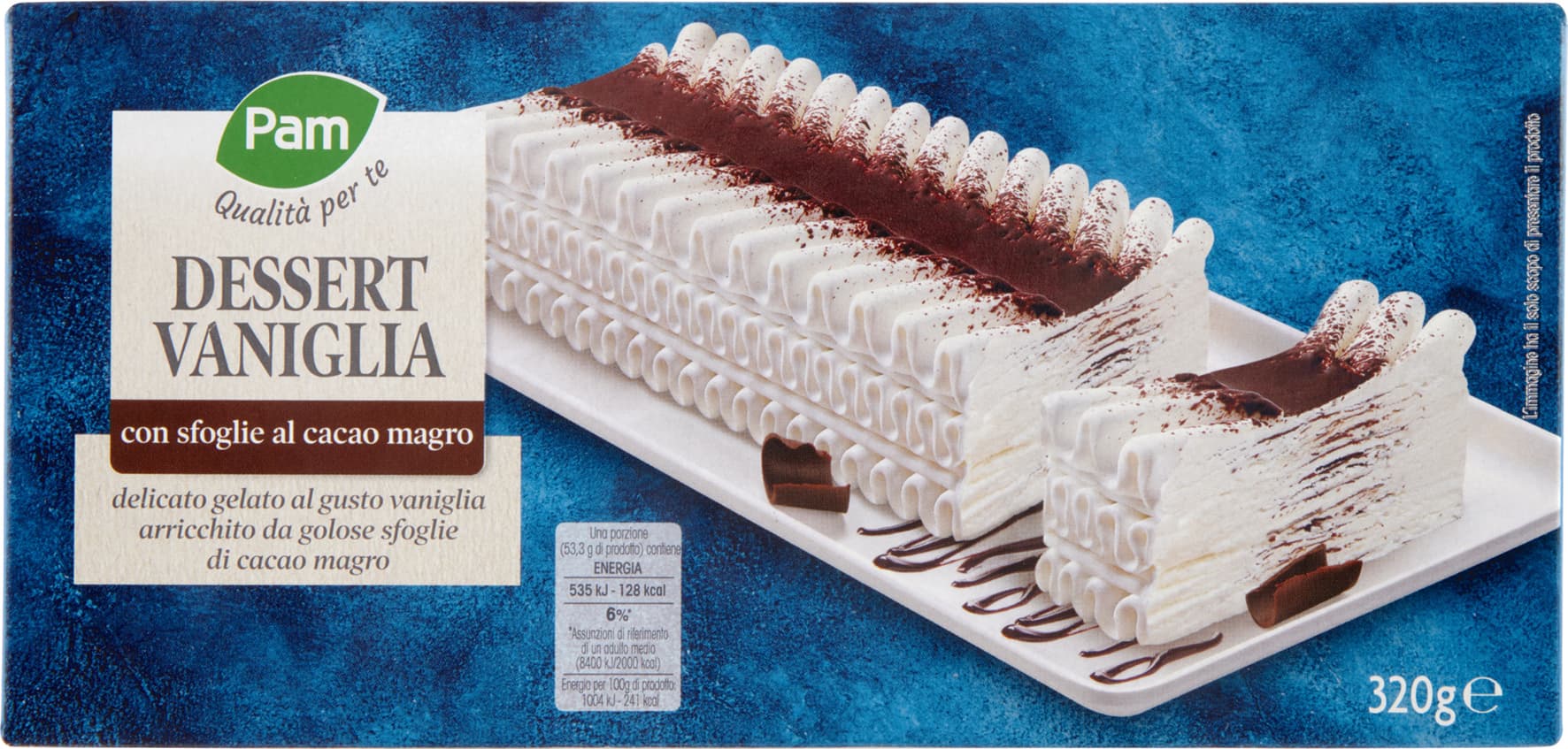 PAM PANORAMA Dessert vaniglia 320 g – immagine 2