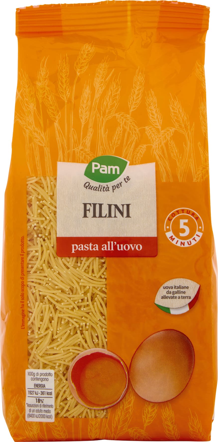PAM Qualità per Te Filini 250 g – immagine 2