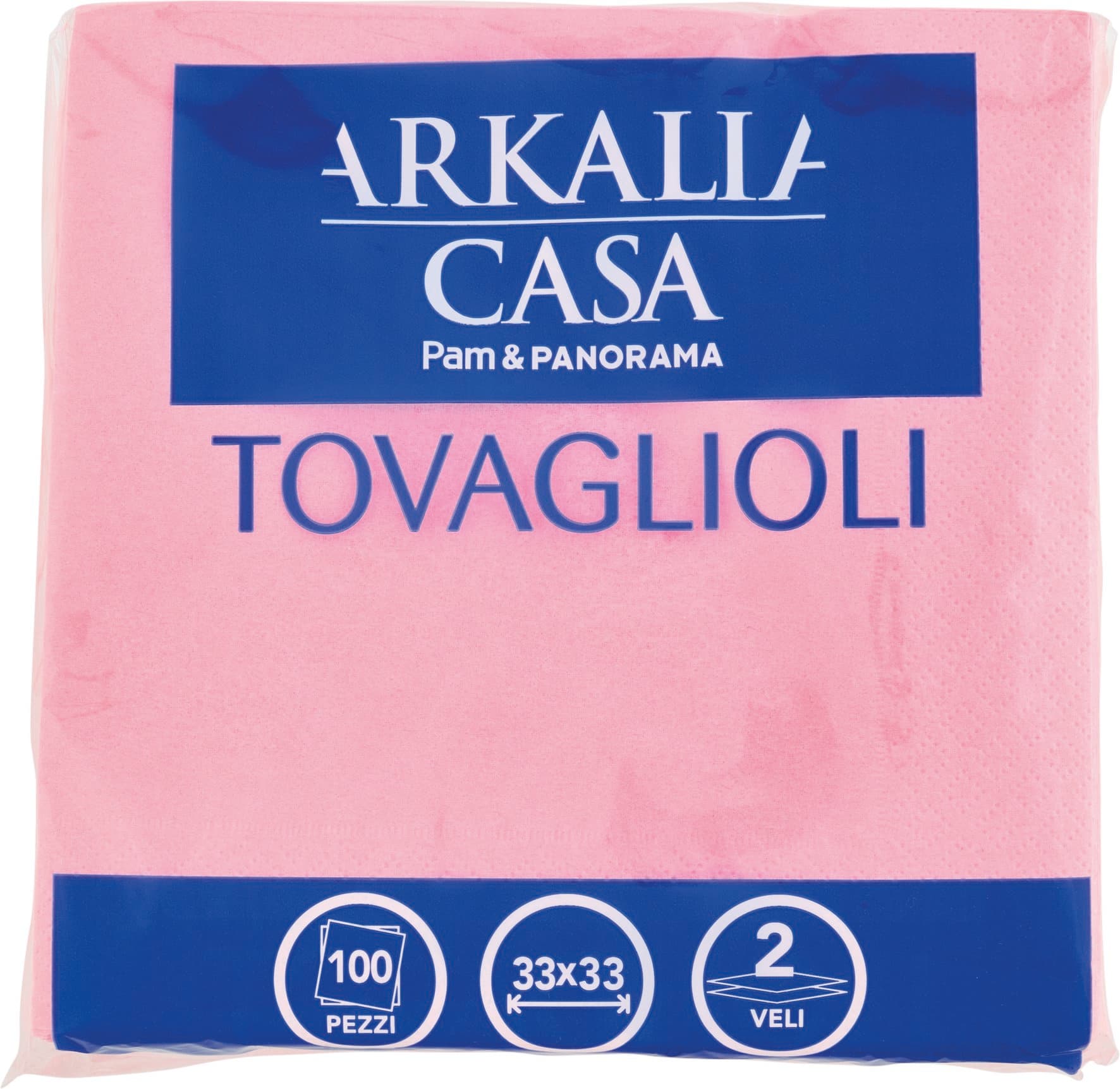 PAN PANORAMA Tovaglioli Colorati doppio velo 100 pz – immagine 2