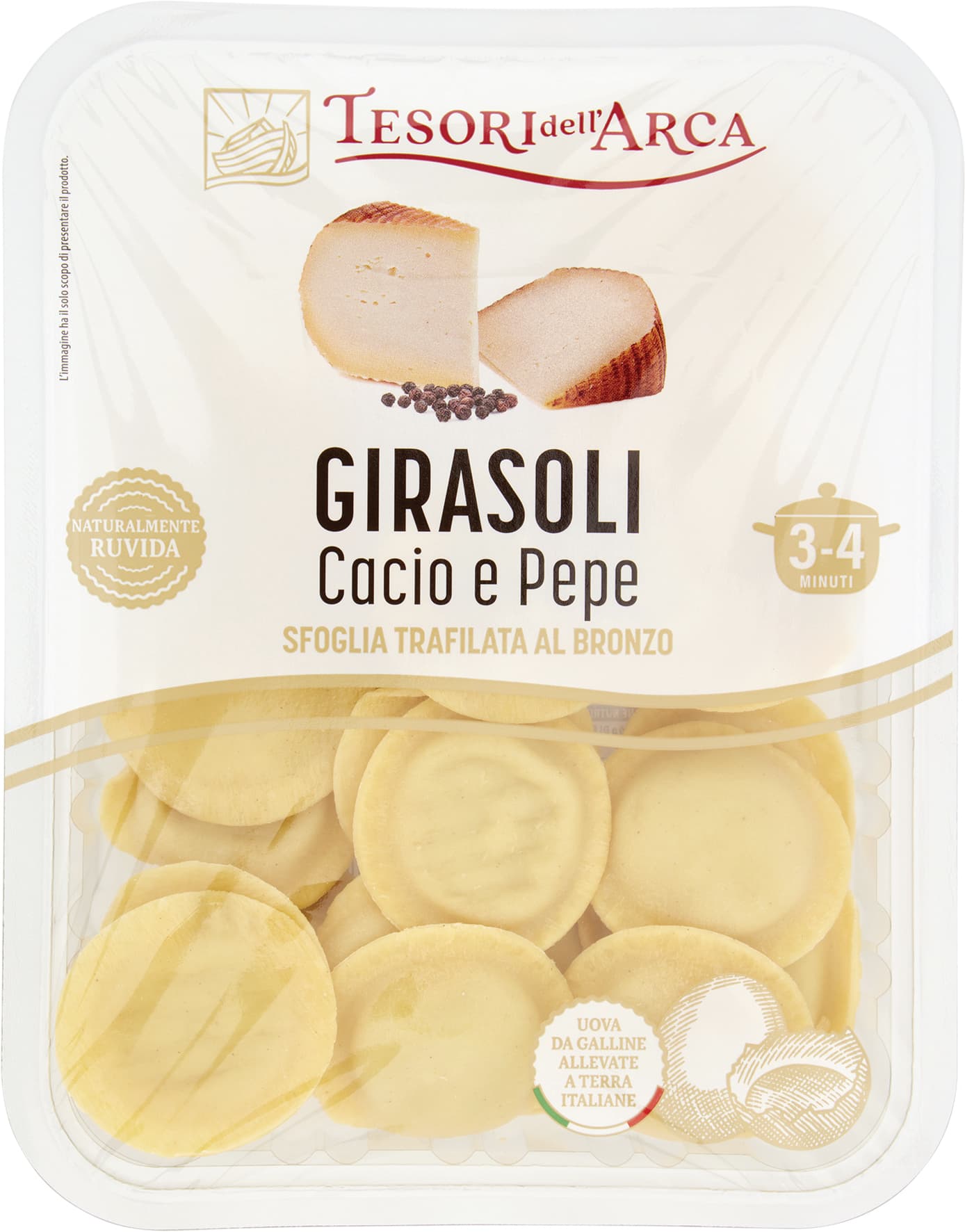 TESORI DELL?ARCA Girasoli Cacio e Pepe 250 g – immagine 2
