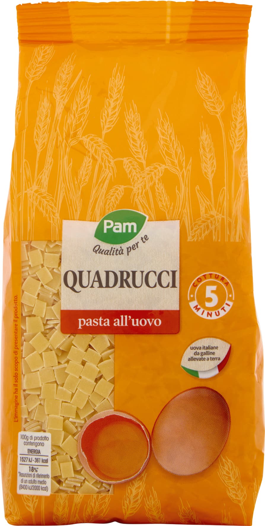 PAM Qualità per te Quadrucci 250 g – immagine 2