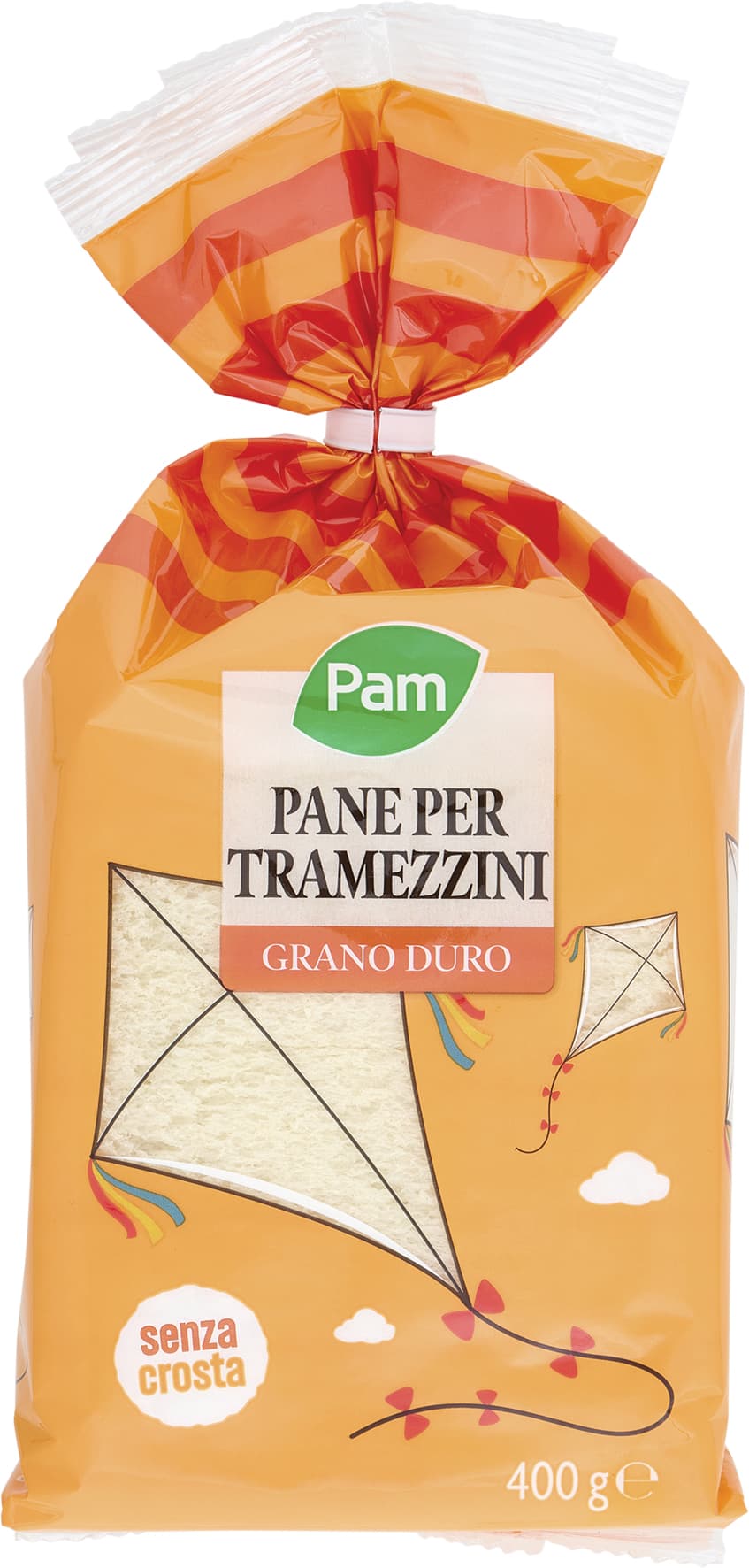 PAM Pane per Tramezzini Grano Duro 400 g – immagine 2