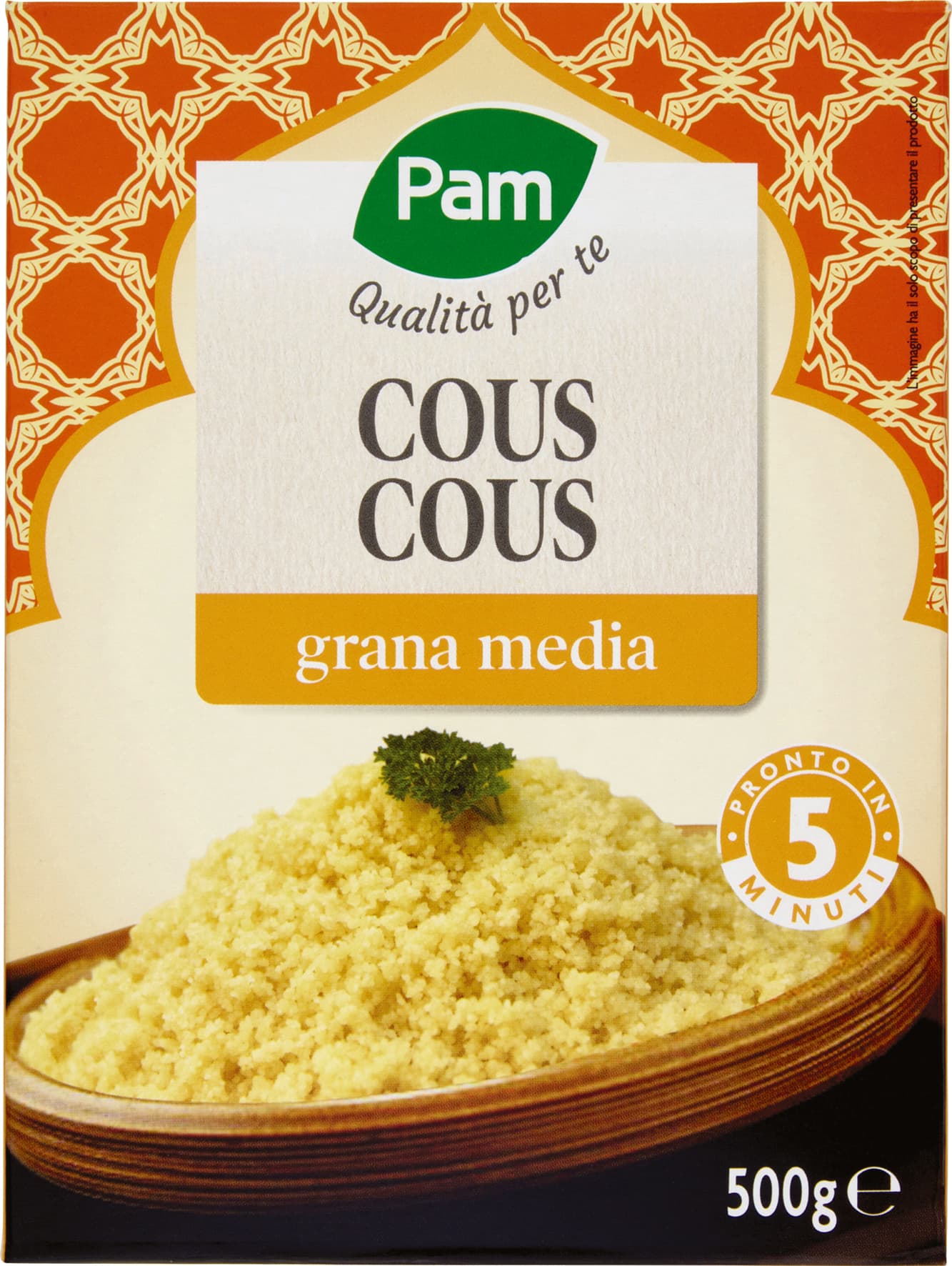PAM PANORAMA Cous Cous 500 g – immagine 2