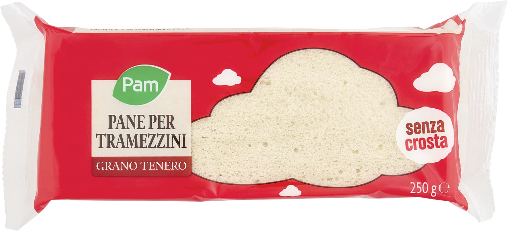 PAM Pane per Tramezzini Grano Tenero 250 g – immagine 2