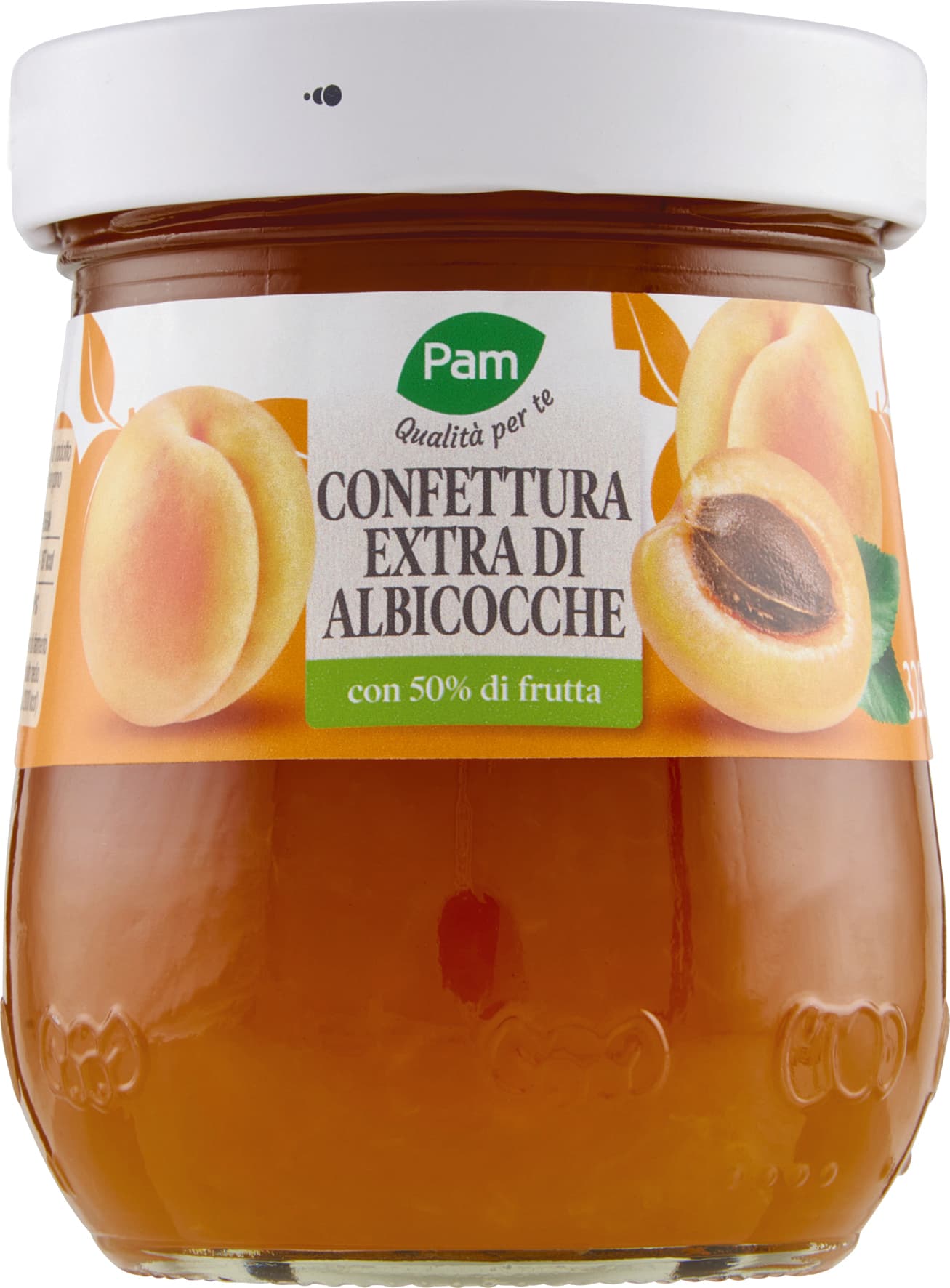 PAM Qualità per te Confettura Extra di albicocche 320 g – immagine 2