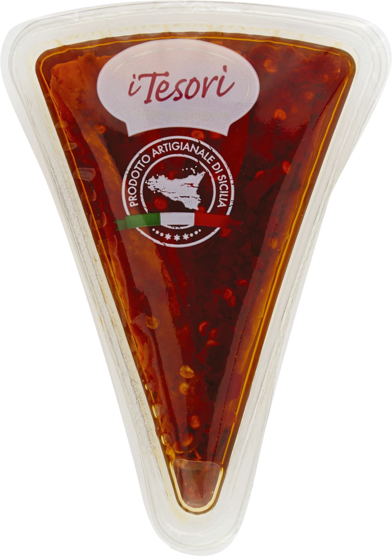 I TESORI Filetti di Acciughe in Olio di Semi di Girasole con Peperoncino 80 g – immagine 2