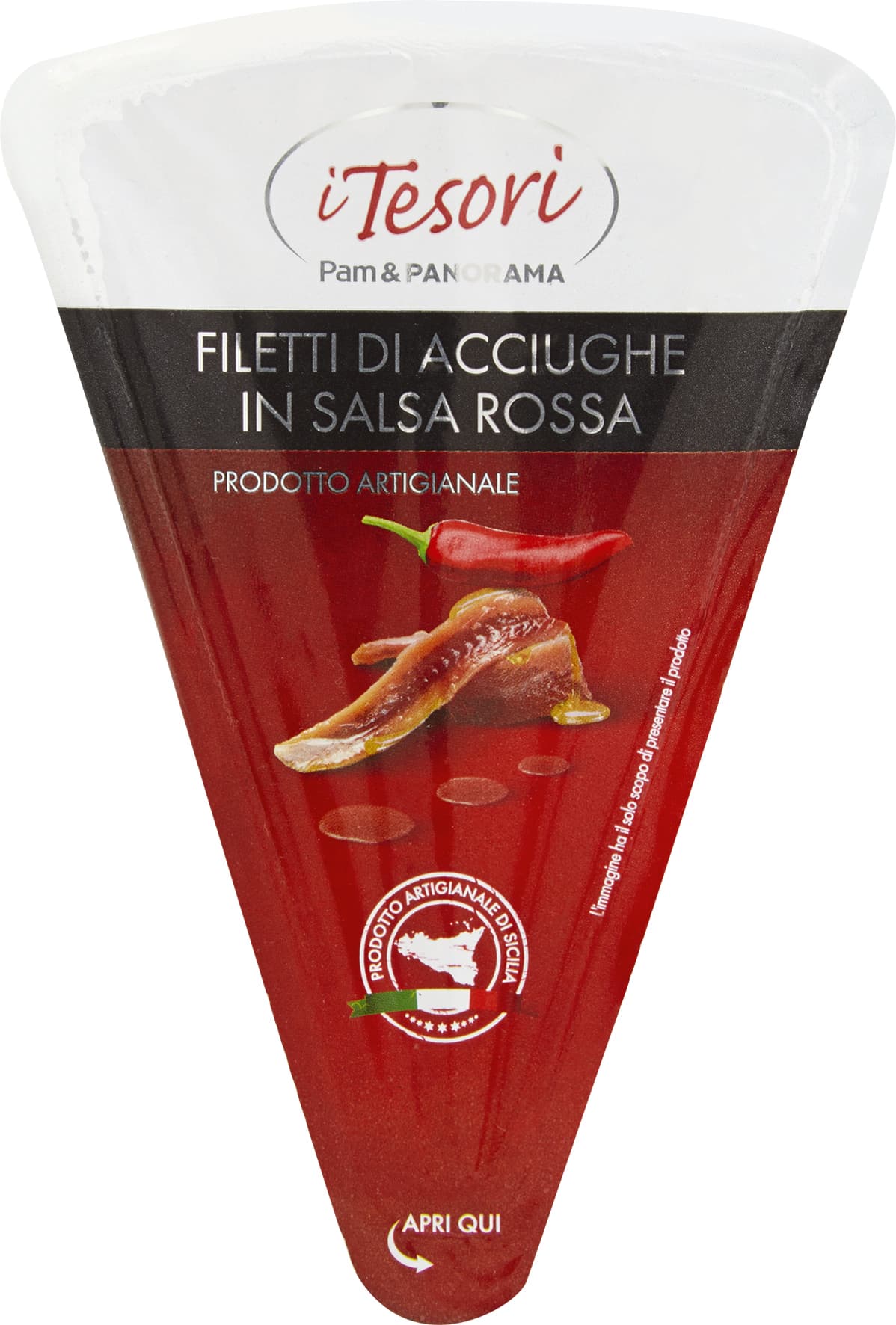 I TESORI Filetti di Acciughe in Salsa Rossa 80 g – immagine 2