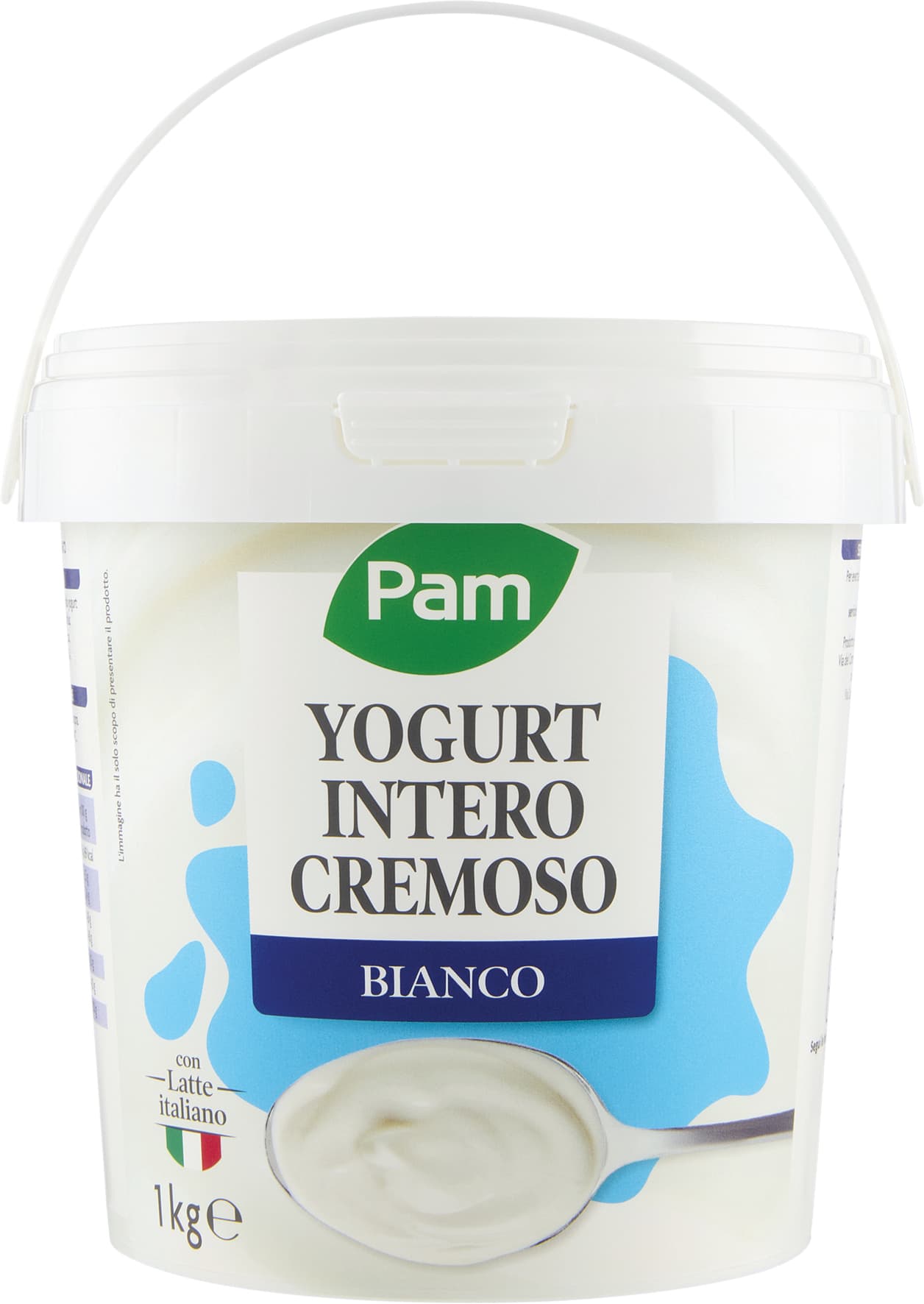 PAM Yogurt Intero Cremoso Bianco 1 kg – immagine 2