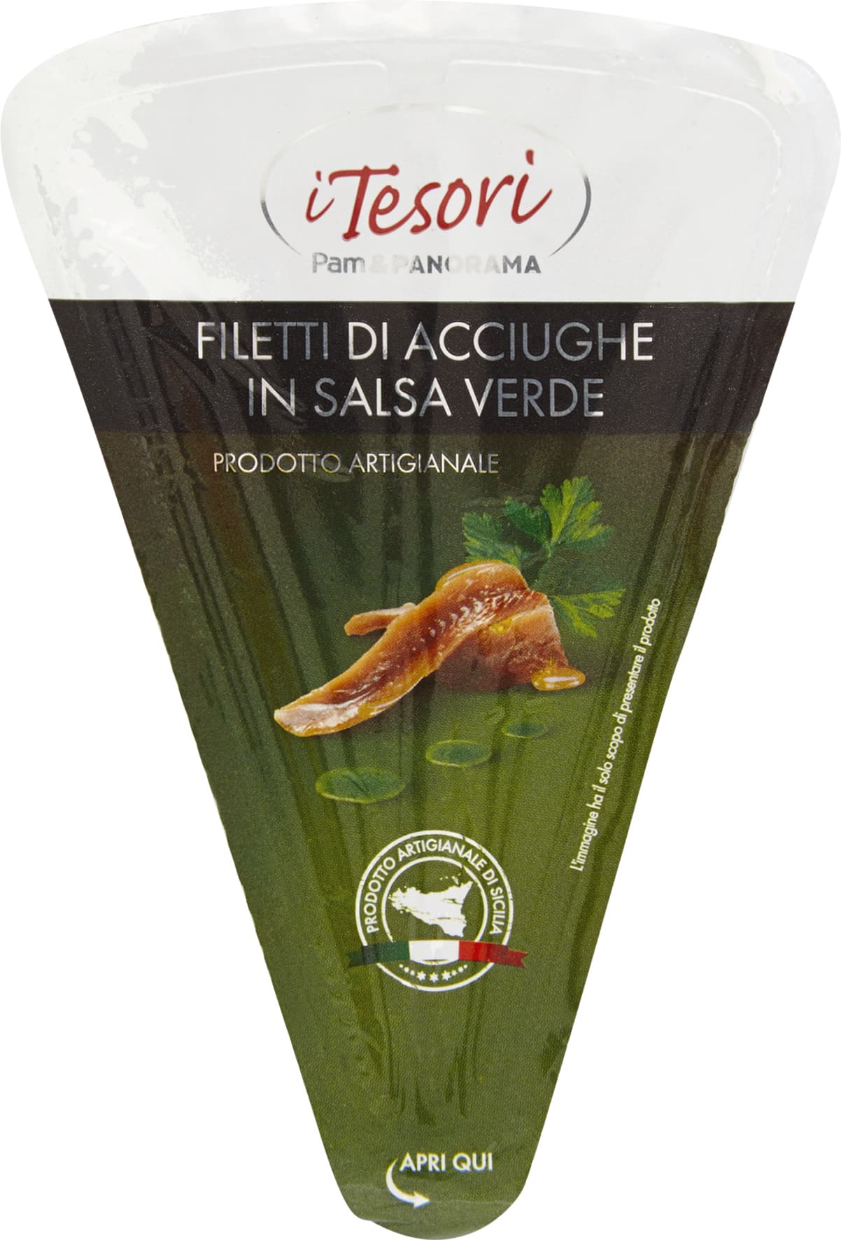I TESORI Filetti di Acciughe in Salsa Verde 80 g – immagine 2