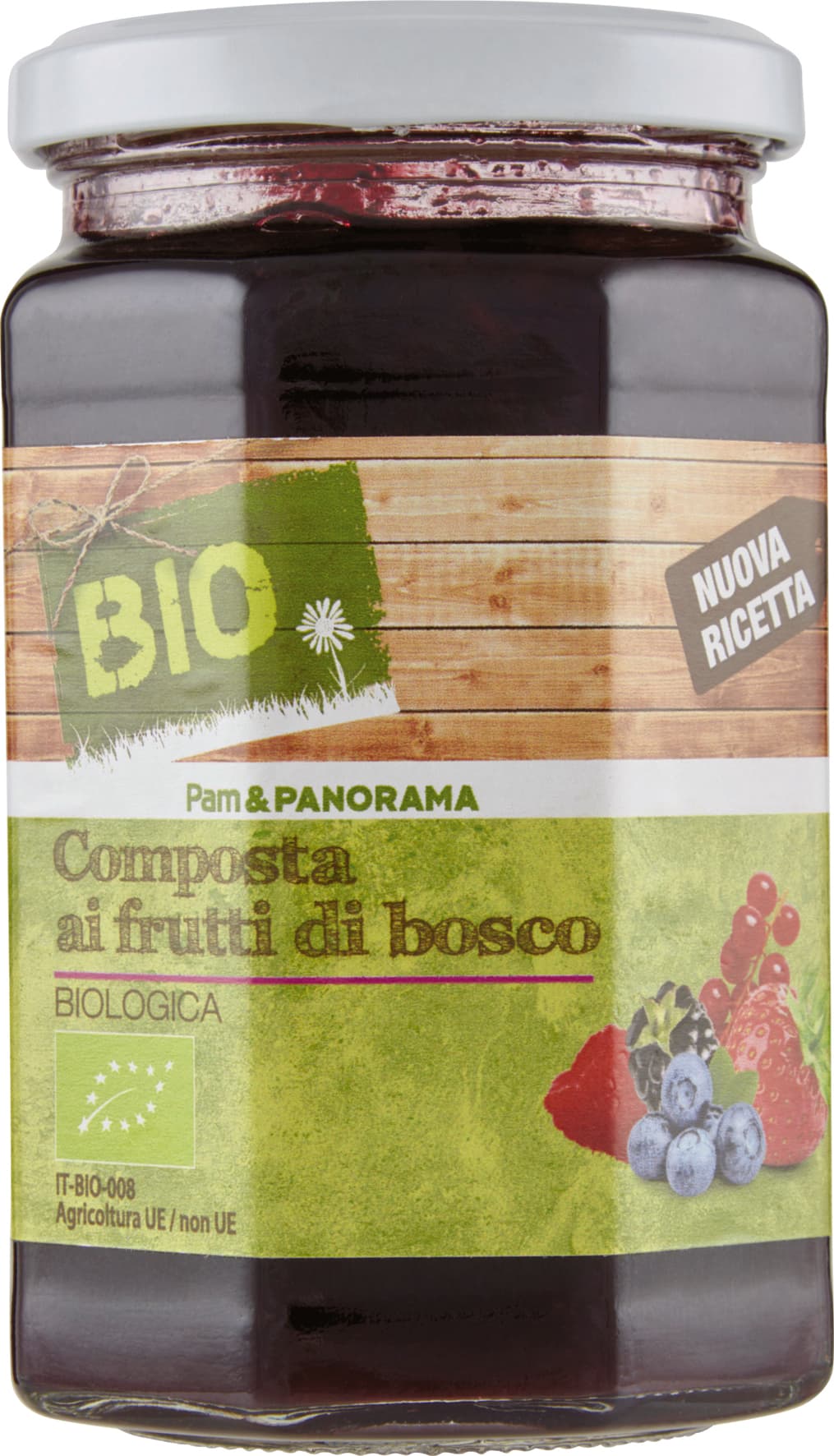 BIO Composta ai frutti di bosco Biologica 320 g – immagine 2