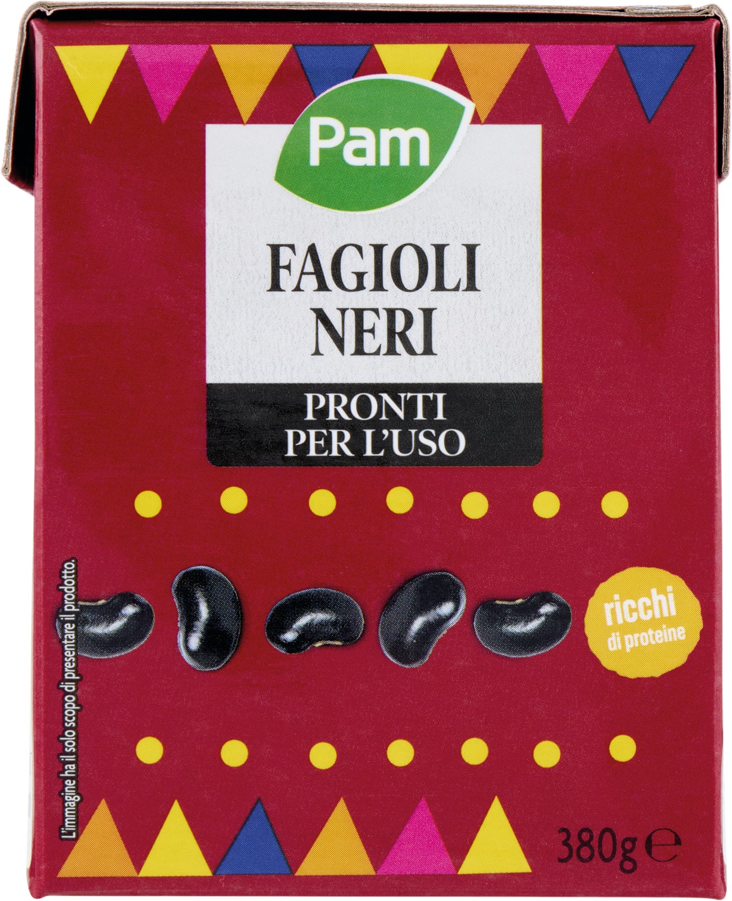 PAM Fagioli Neri 380 g – immagine 2