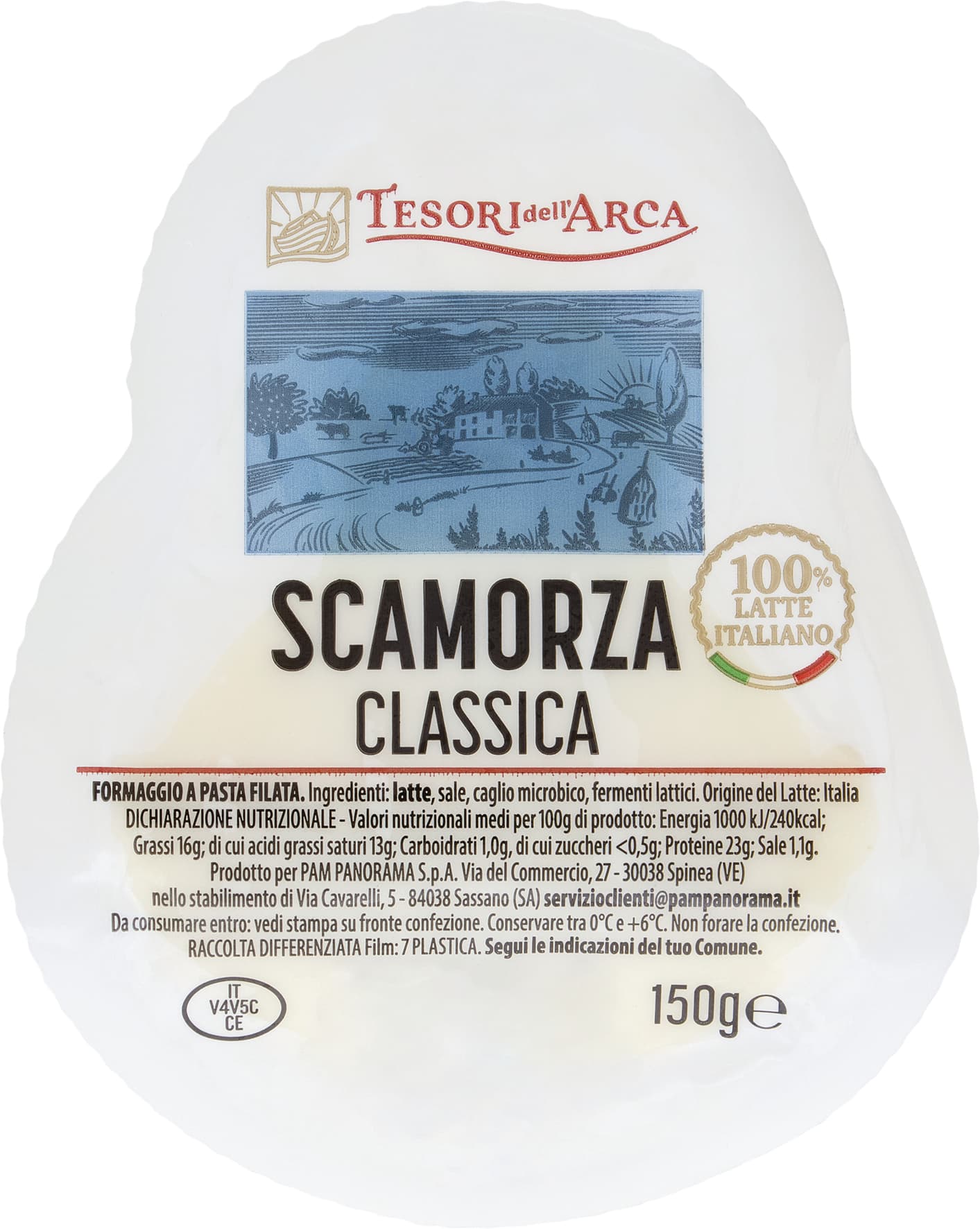 TESORI DELL'ARCA Scamorza Classica 150 g – immagine 2