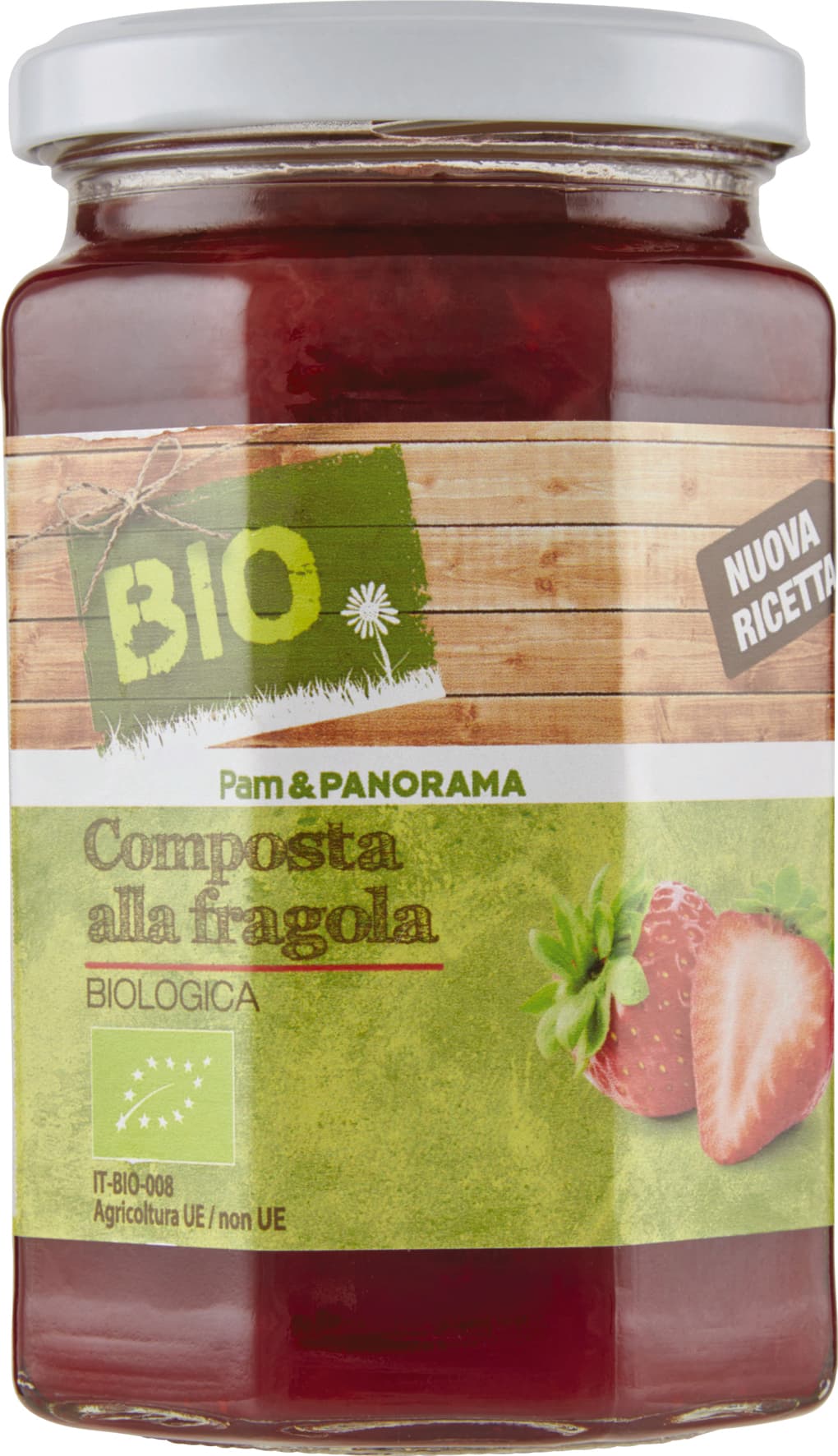 BIO Composta alla fragola Biologica 320 g – immagine 2