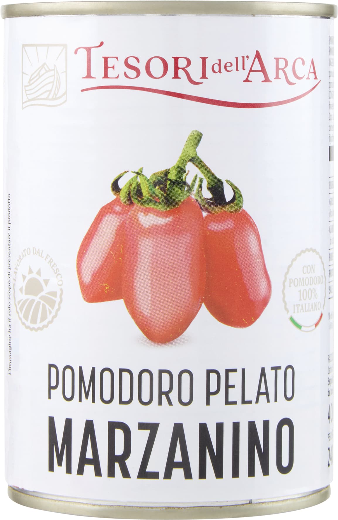 TESORI DELL'ARCA Pomodoro Pelato Marzanini 400 g – immagine 2