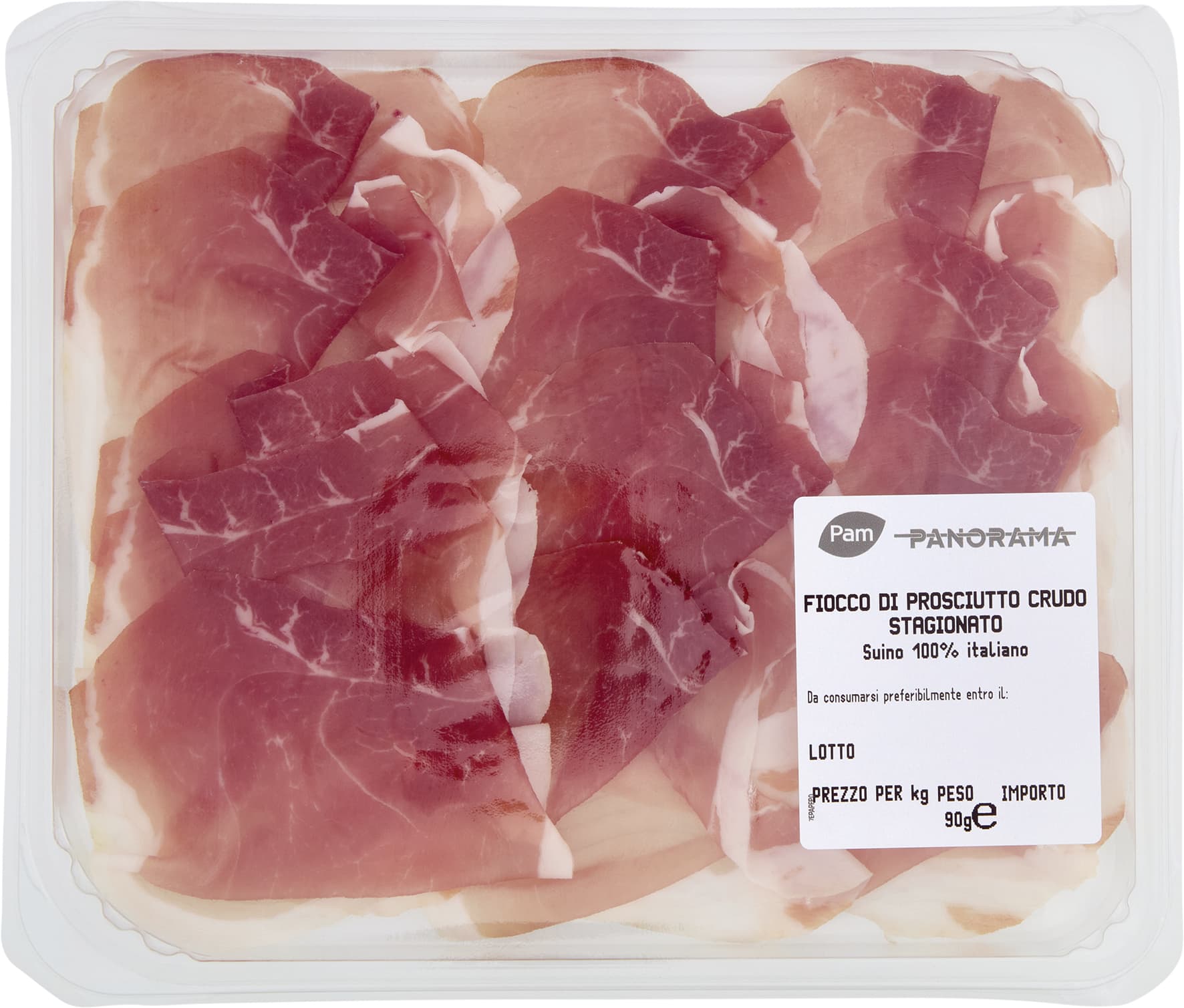 PAM PANORAMA Fiocco di Prosciutto Crudo Stagionato 100 g – immagine 2
