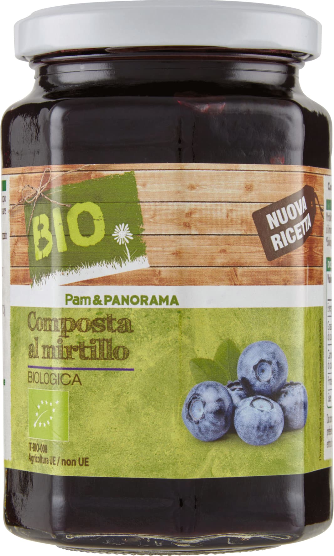 BIO Composta al mirtillo Biologica 320 g – immagine 2