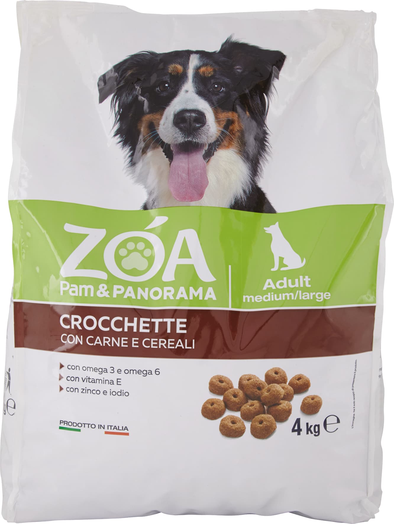 ZOA Crocchette con Carne e Cereali 4 kg – immagine 2