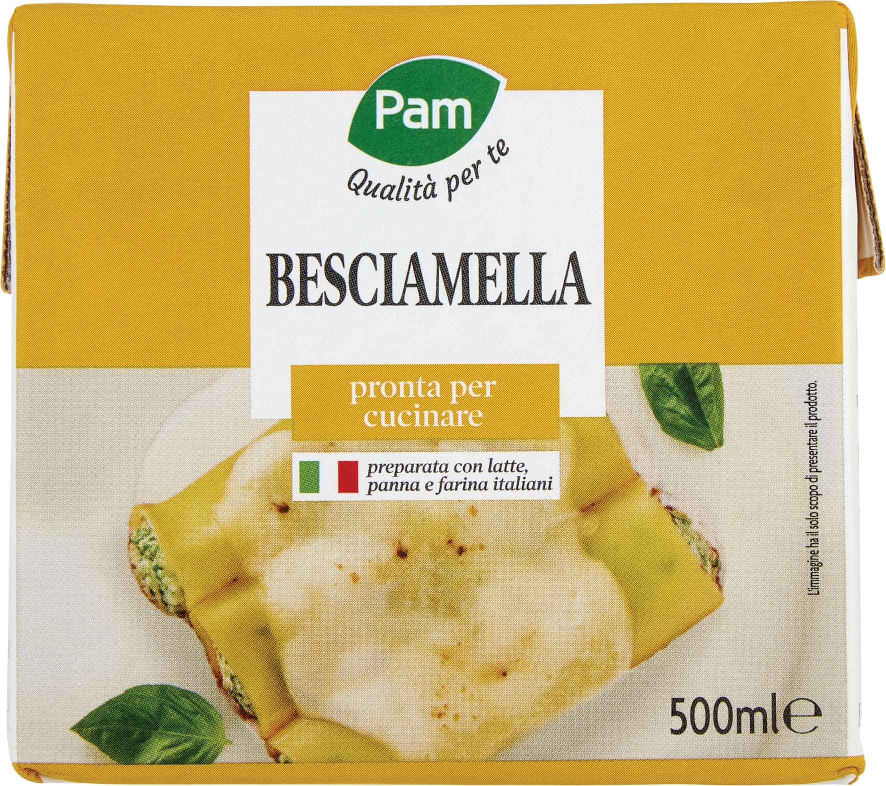 PAM Qualità per te Besciamella 500 ml – immagine 2