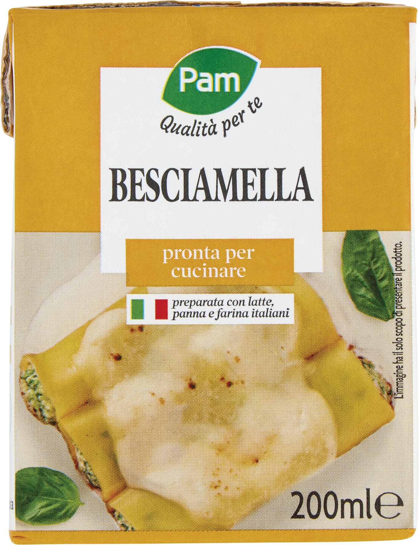 PAM Qualità per te Besciamella 200 ml – immagine 2