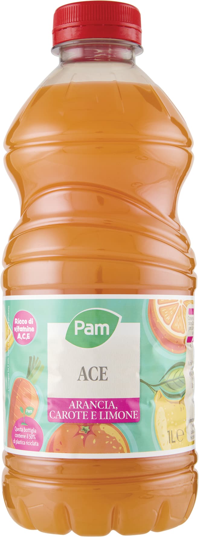 PAM Qualità per te Ace arancia, carota, limone 1 L – immagine 2