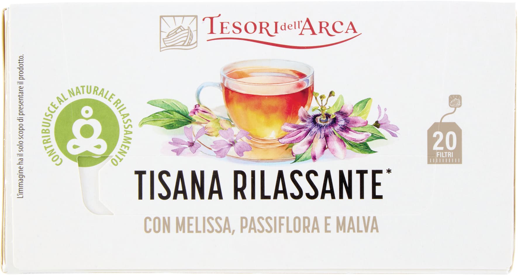 TESORI DELL'ARCA Tisana Rilassante* 20 x 1,8 g – immagine 2
