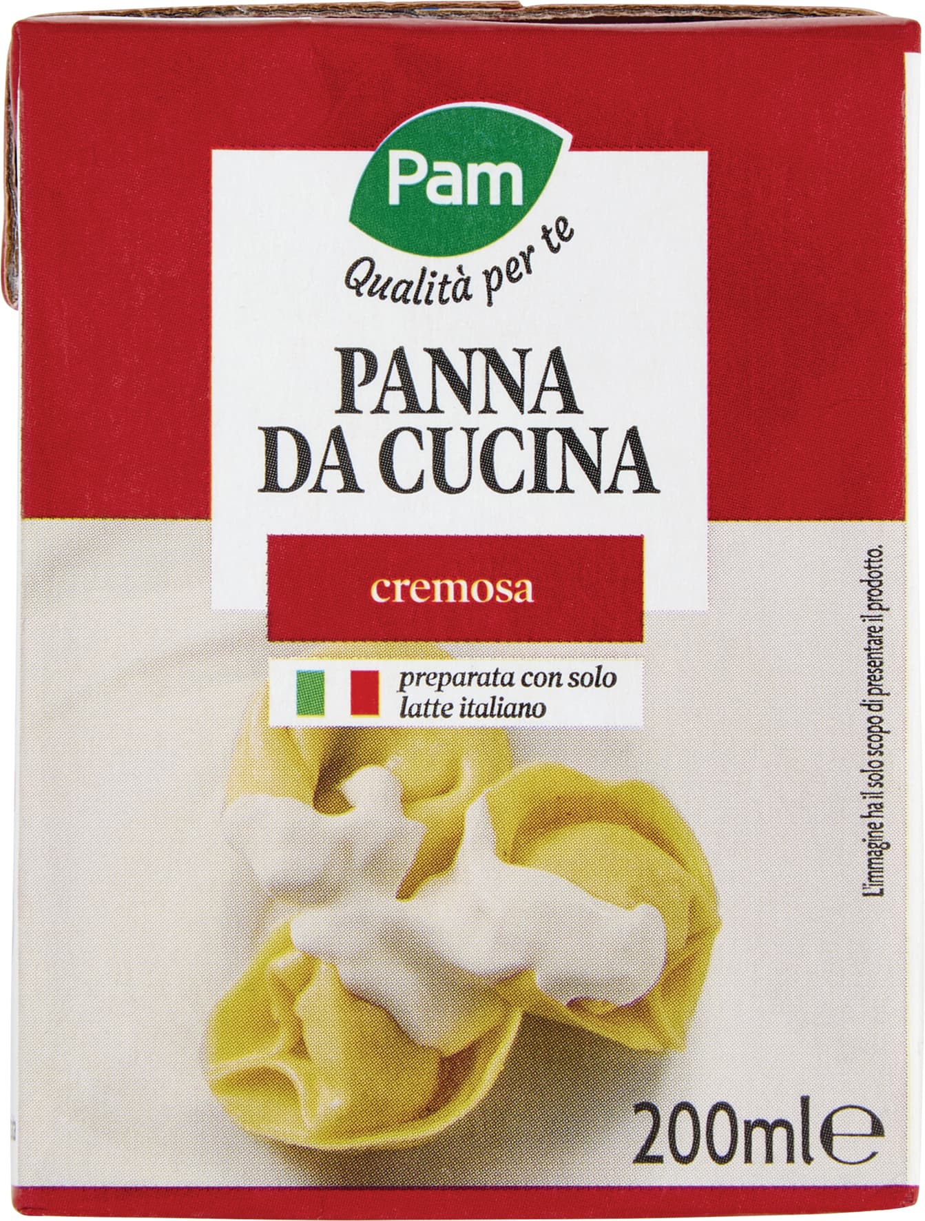 PAM Qualità per te Panna da Cucina 200 ml – immagine 2